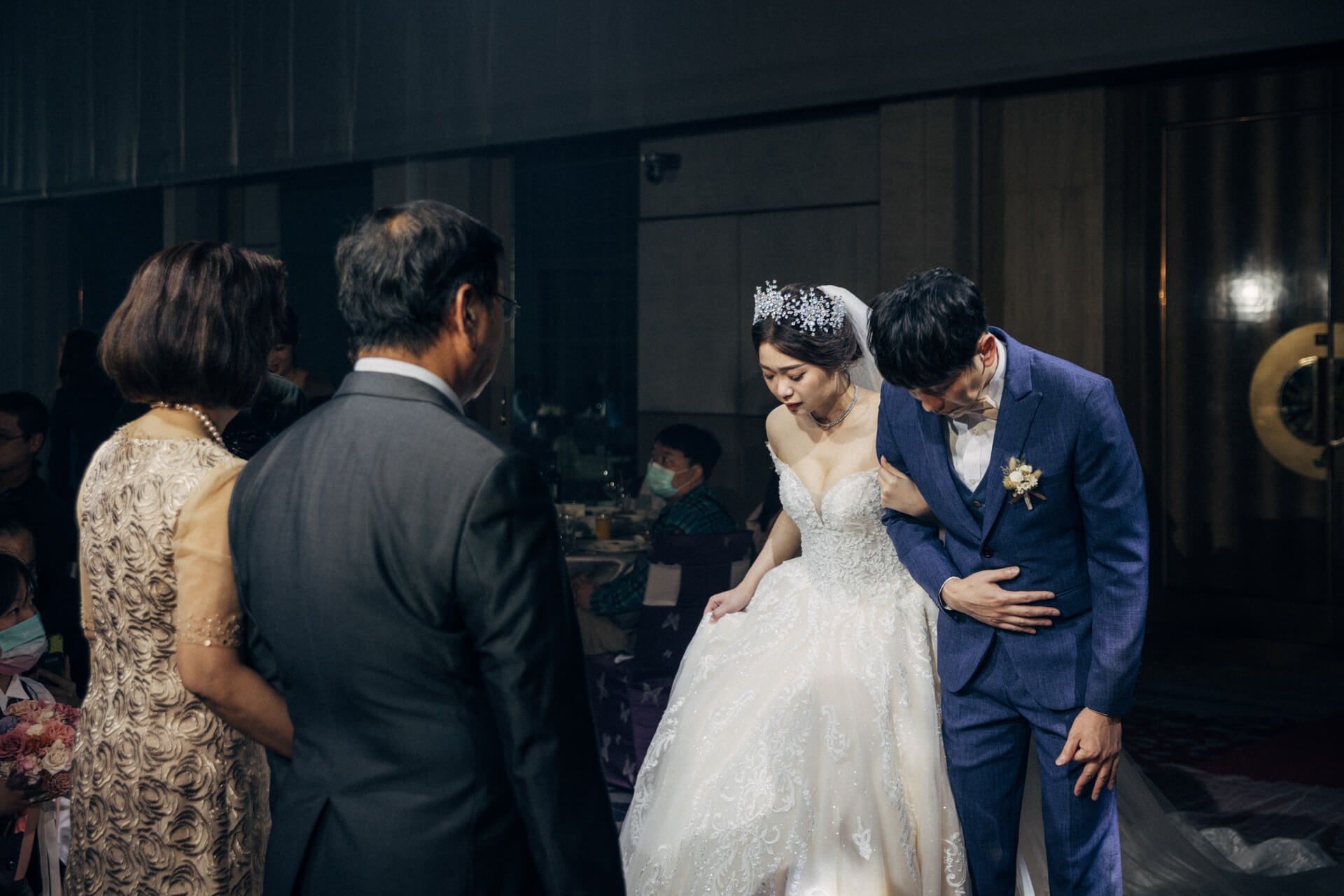 台北美福大飯店婚禮紀錄 | Joe & Emma 從婚禮幕後音控到舞台主角的幸福時刻