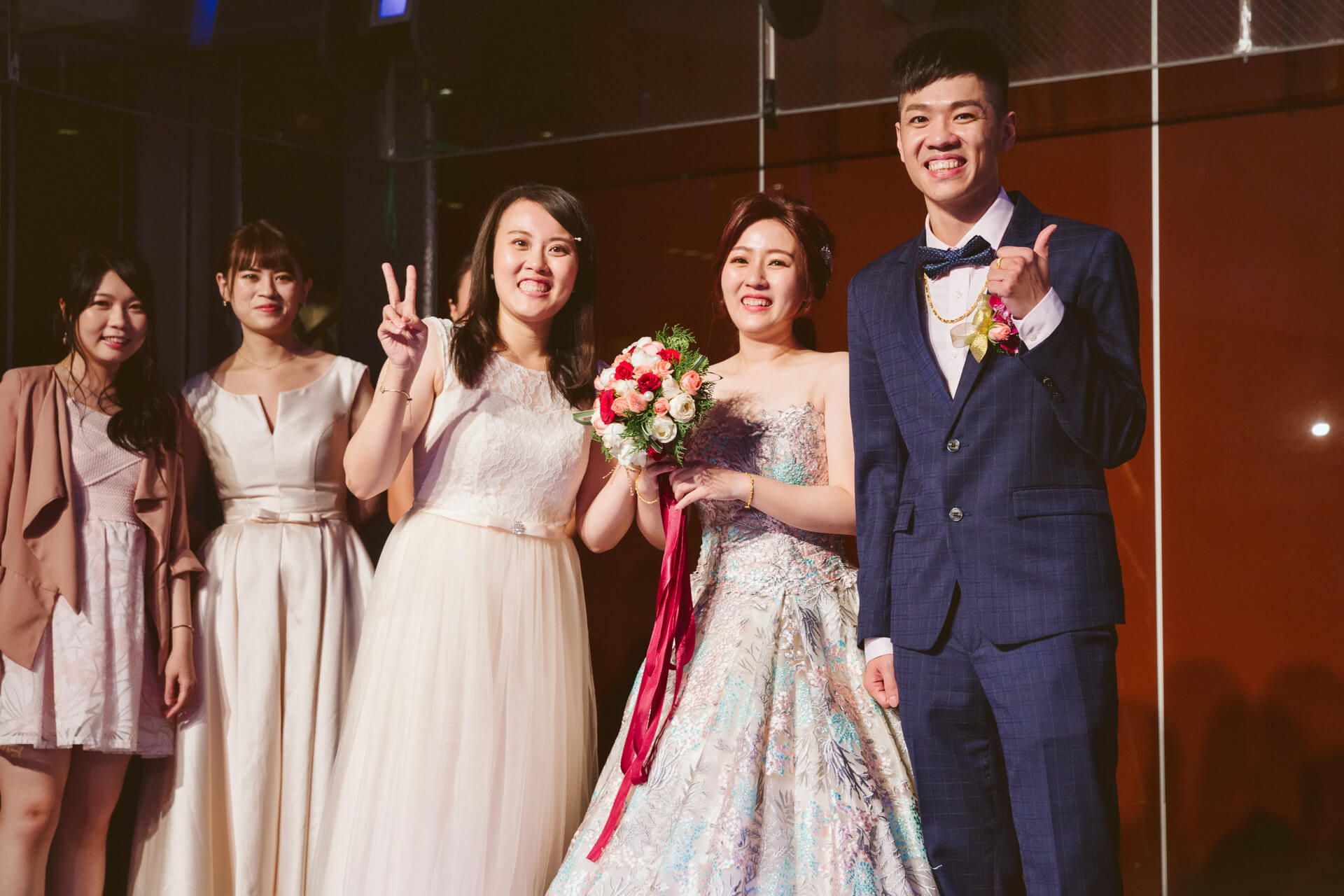 台北彭園婚禮紀錄：Ken & Sherry 在璀璨水晶燈下的永恆與深情側寫
