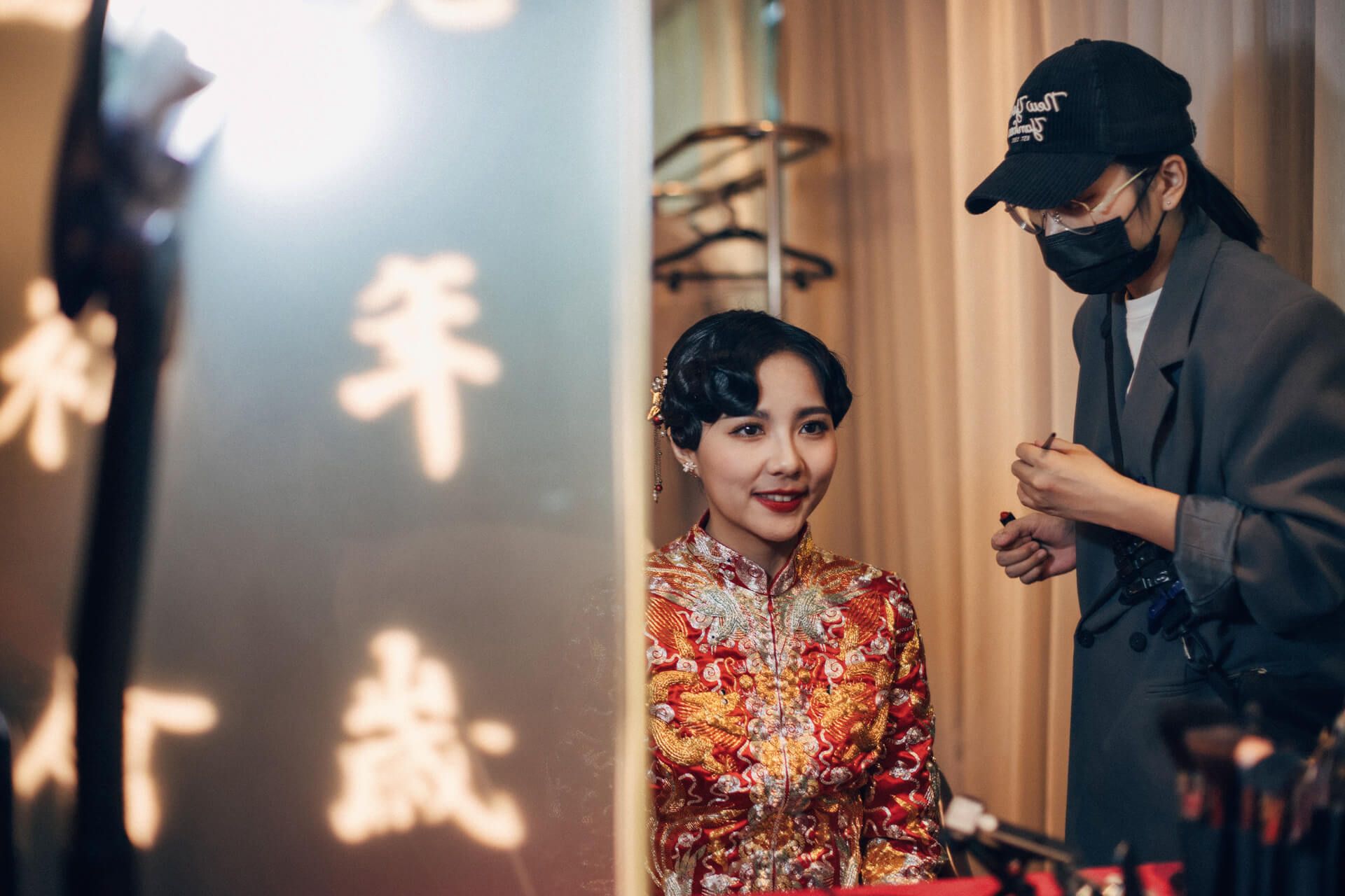 故宮晶華婚禮紀錄 | 在中式古典建築中捕捉 Justin & Yuno 的現代浪漫