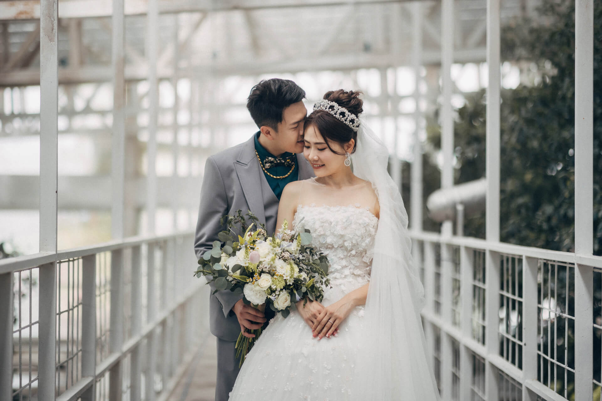宜蘭香草菲菲婚禮紀錄 | Shawn & Jenny 綠意溫室下的清新森林系故事