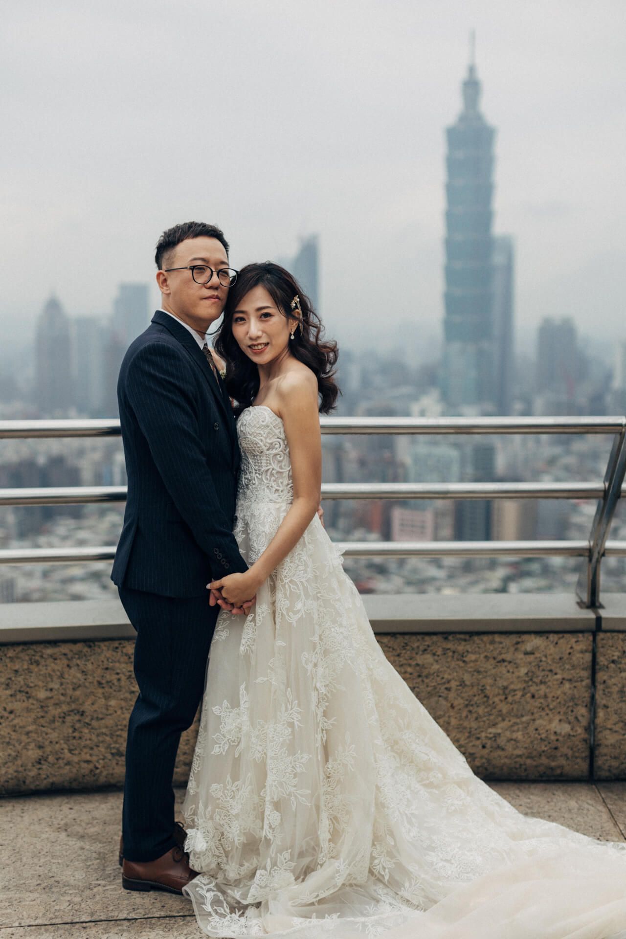 台北遠東香格里拉婚禮紀實 | Jimmy & Phoebe 的優雅城市光影故事