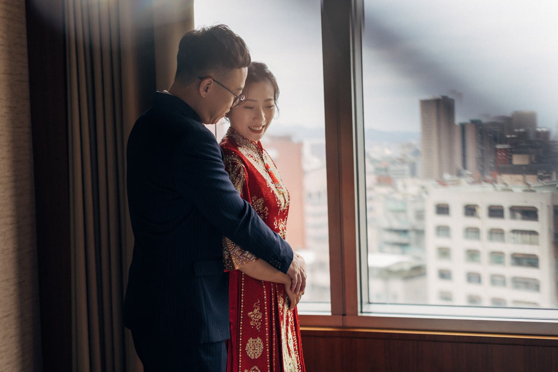 台北遠東香格里拉婚禮紀實 | Jimmy & Phoebe 的優雅城市光影故事