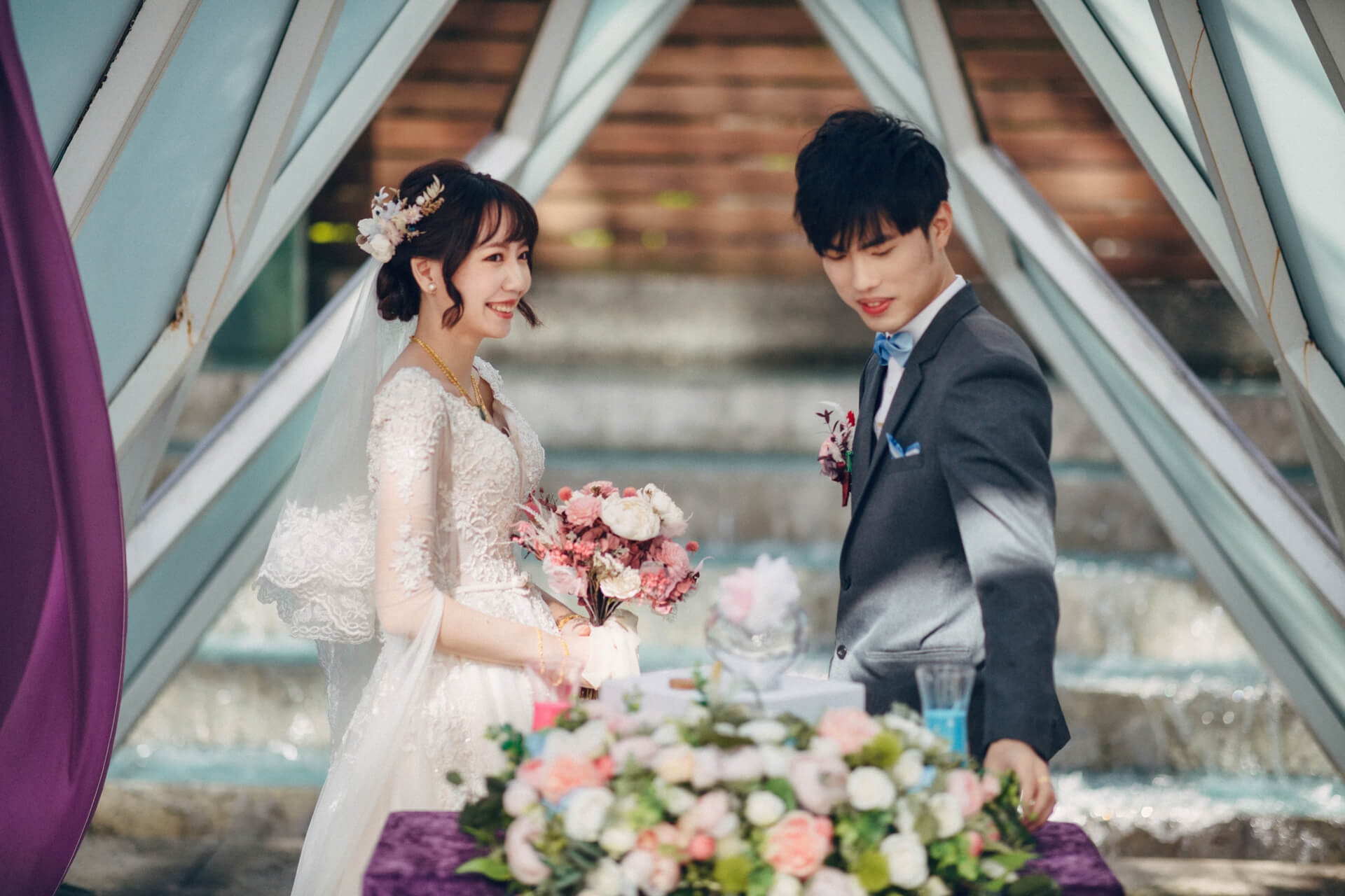 台北晶宴會館婚禮紀錄 | Momo & Chuby 在夢幻劇場空間中的幸福篇章