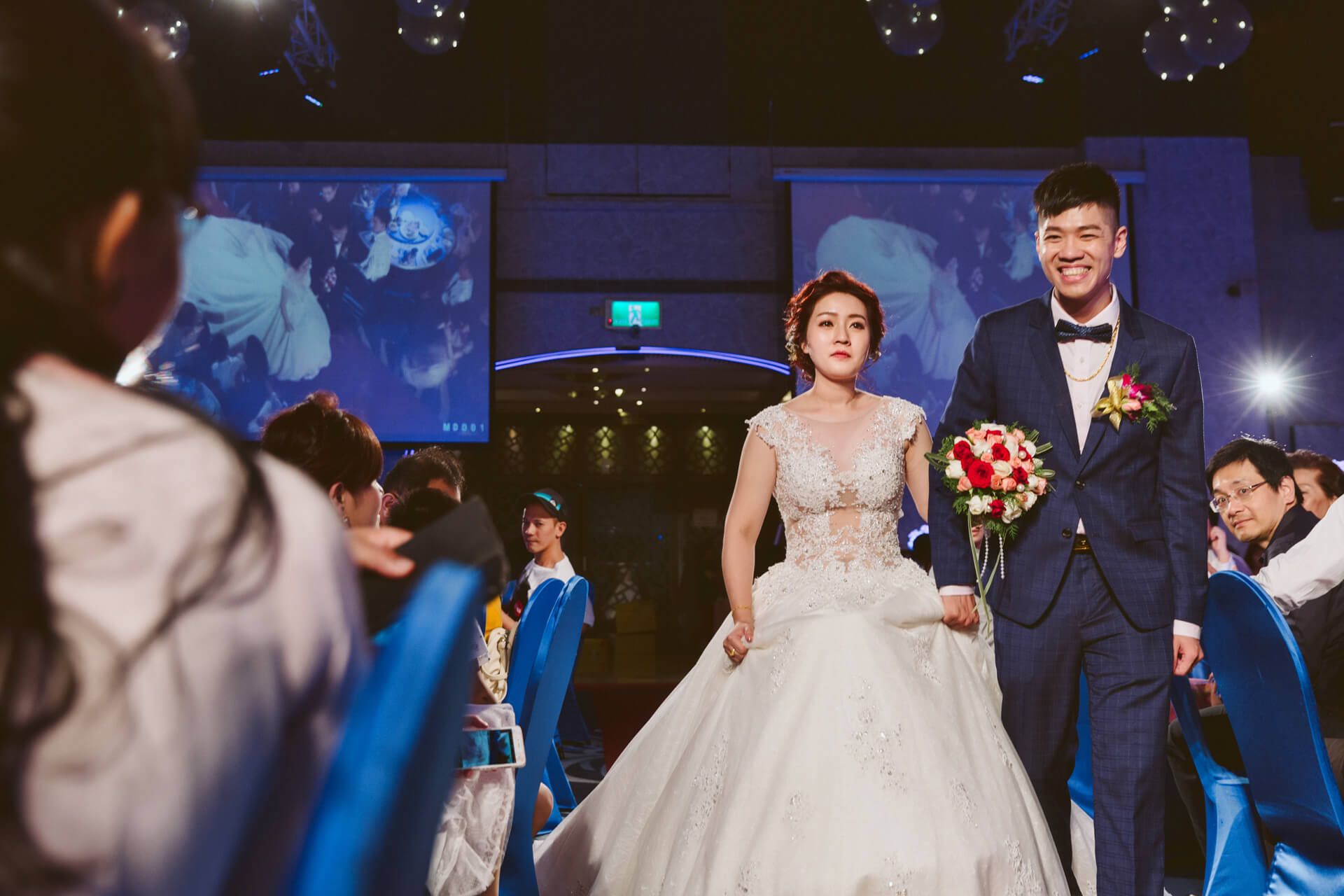 台北彭園婚禮紀錄：Ken & Sherry 在璀璨水晶燈下的永恆與深情側寫