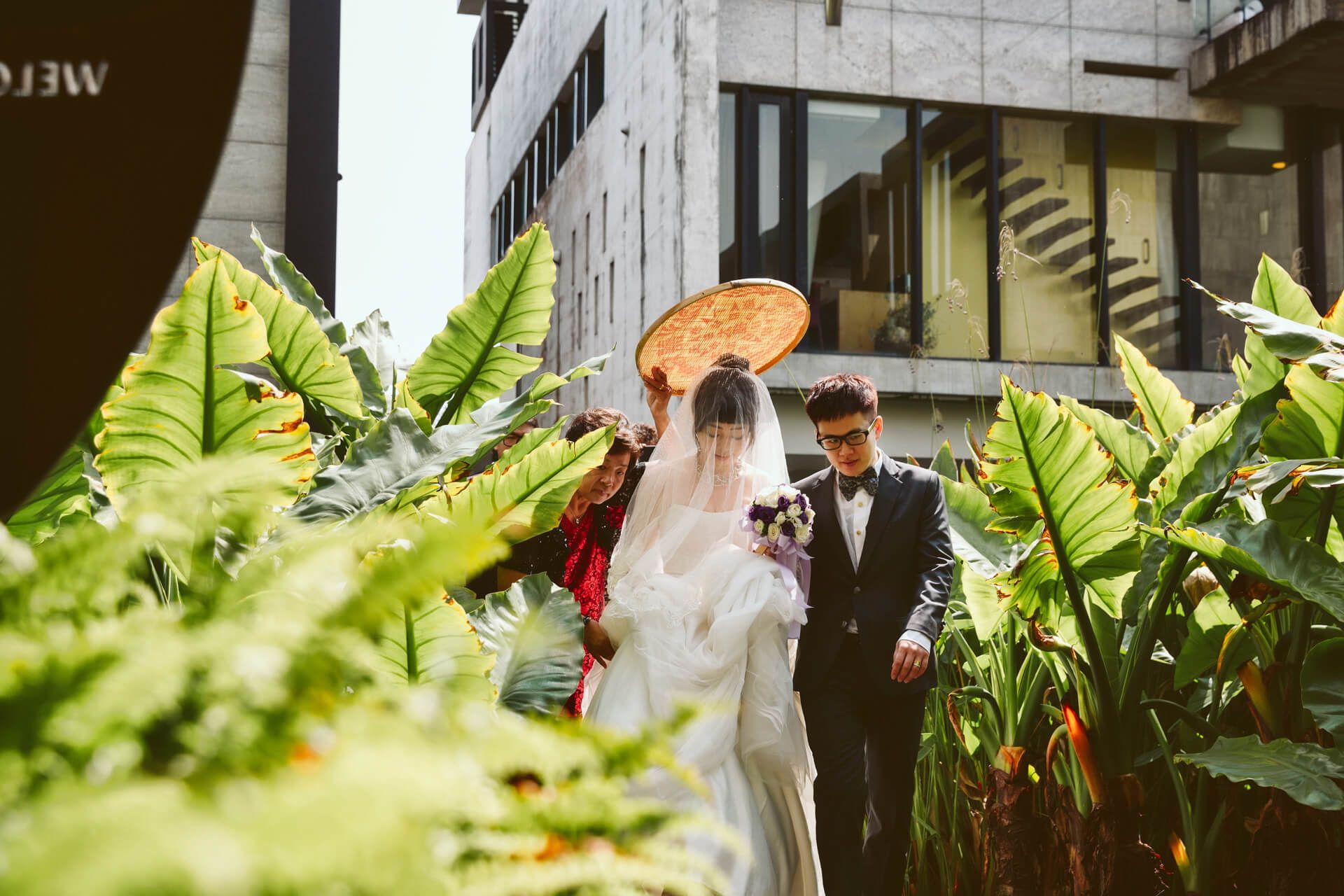 宜蘭小國生活婚禮紀錄：Jerry & Carrie 在清水模 Villa 展開的微醺美式婚禮