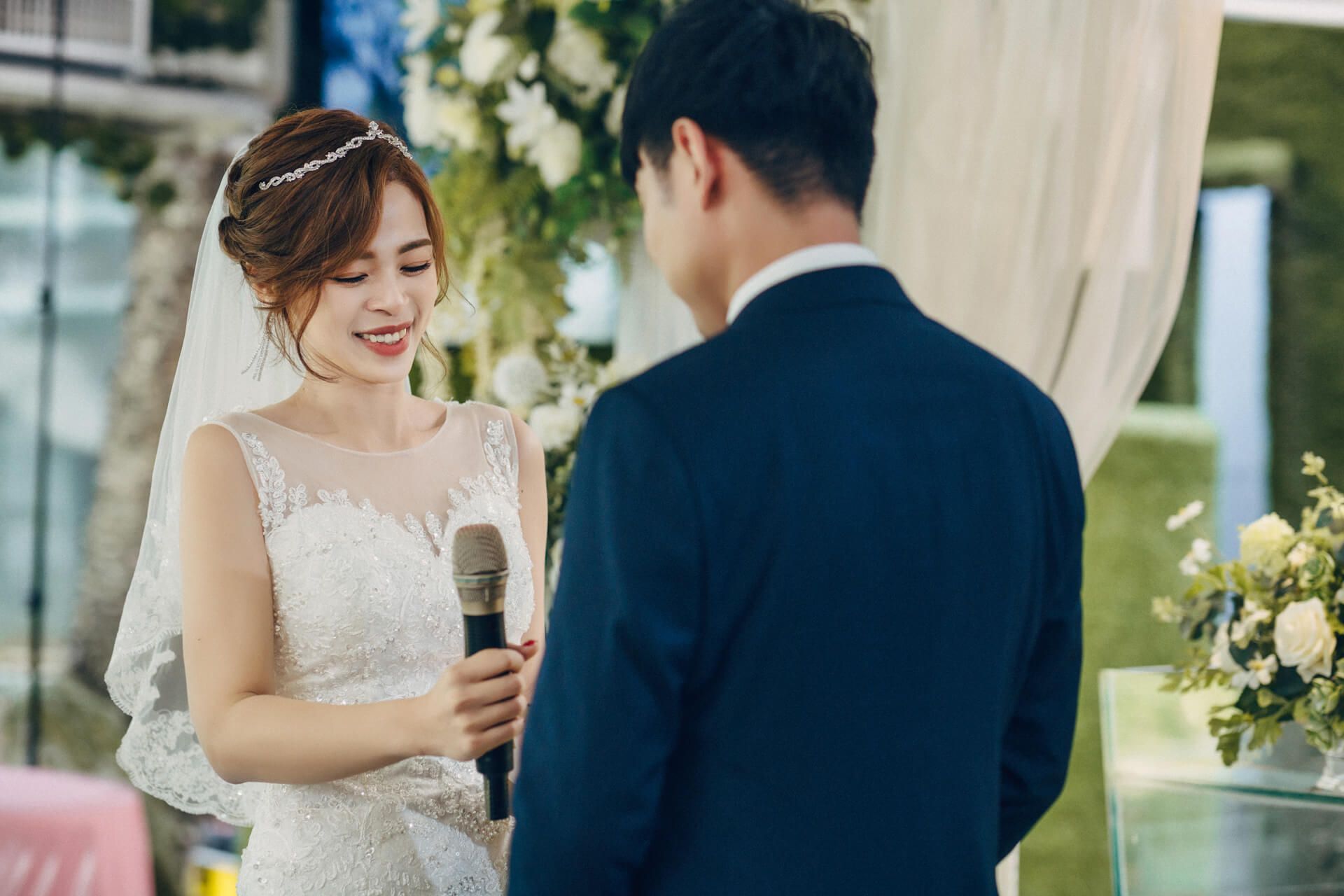 台北青青食尚花園會館婚禮紀錄：Ricky & Belle 在綠意圍繞下的戶外婚禮盛宴