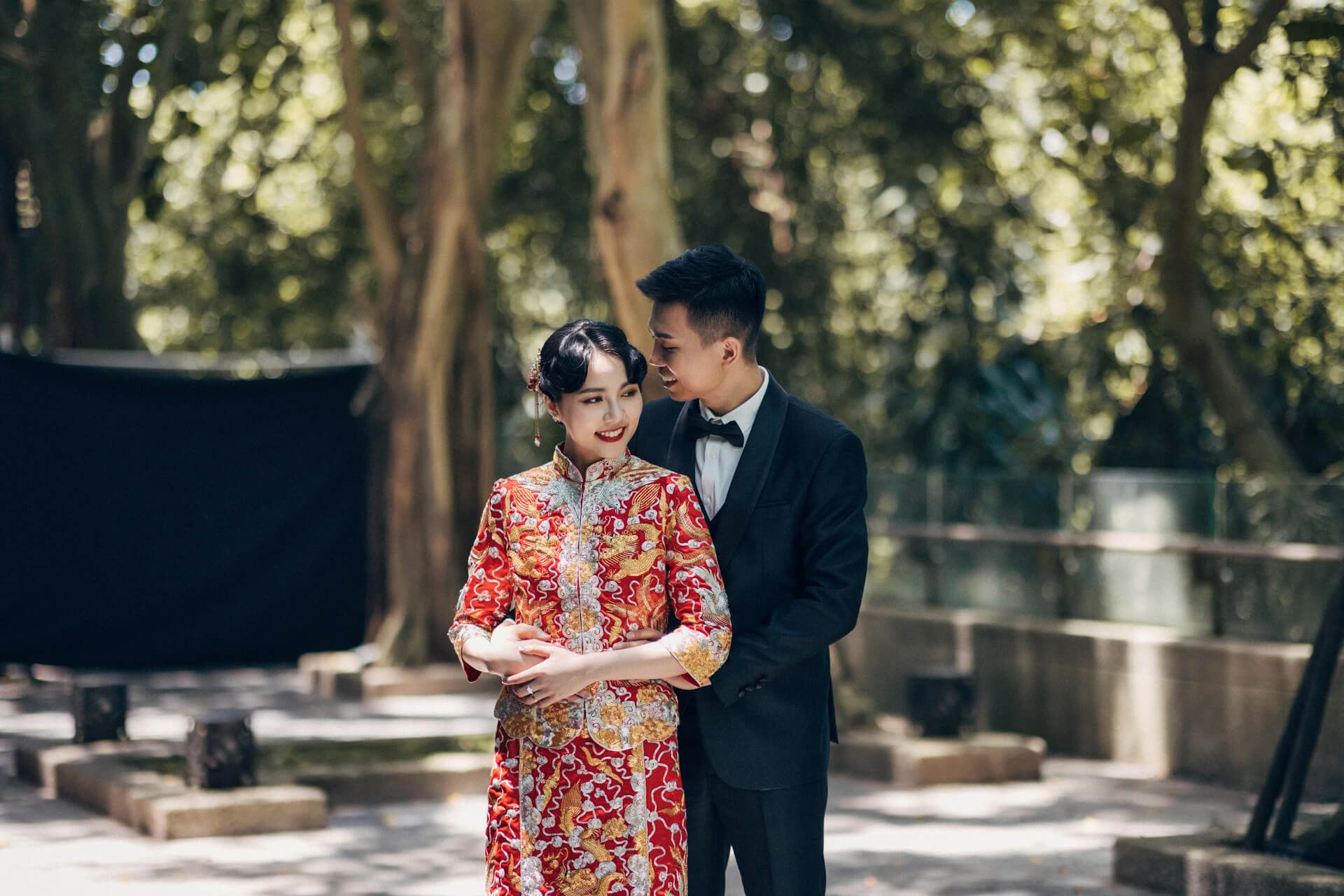 故宮晶華婚禮紀錄 | 在中式古典建築中捕捉 Justin & Yuno 的現代浪漫