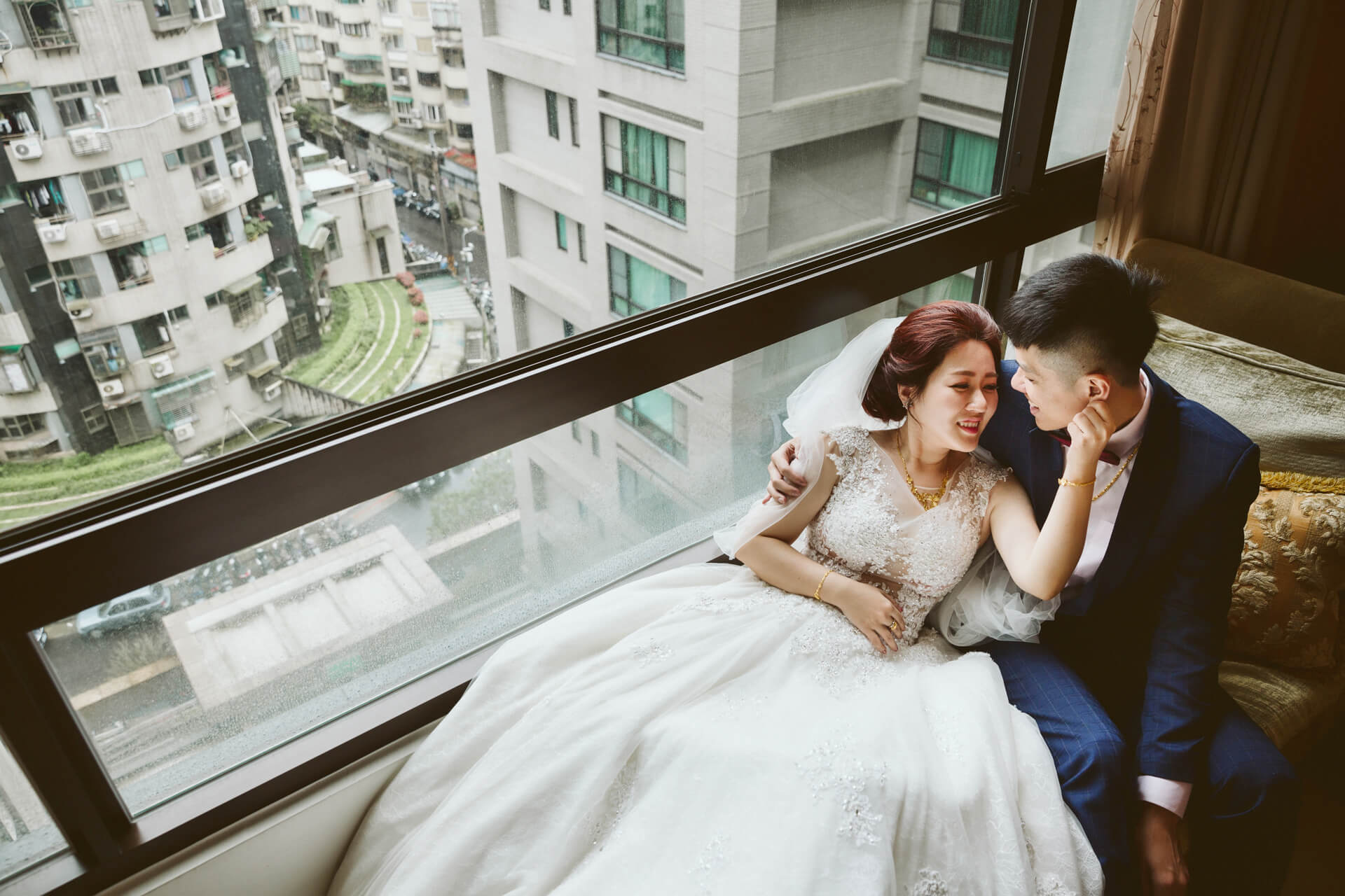 台北彭園婚禮紀錄：Ken & Sherry 在璀璨水晶燈下的永恆與深情側寫