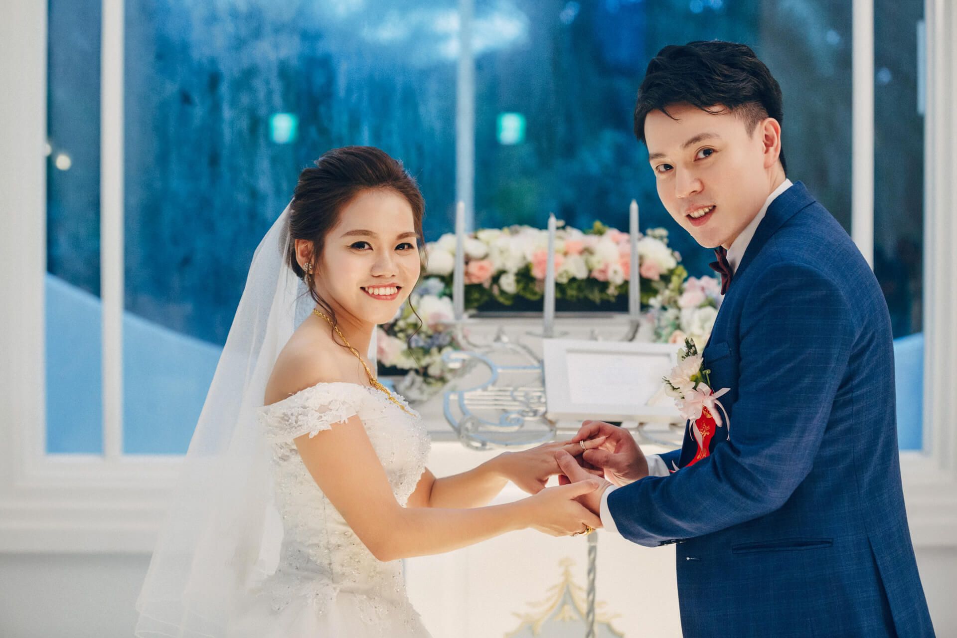 香格里拉冬山河婚禮紀錄 | Ray & Lauren 在湛藍水教堂下的純白誓言