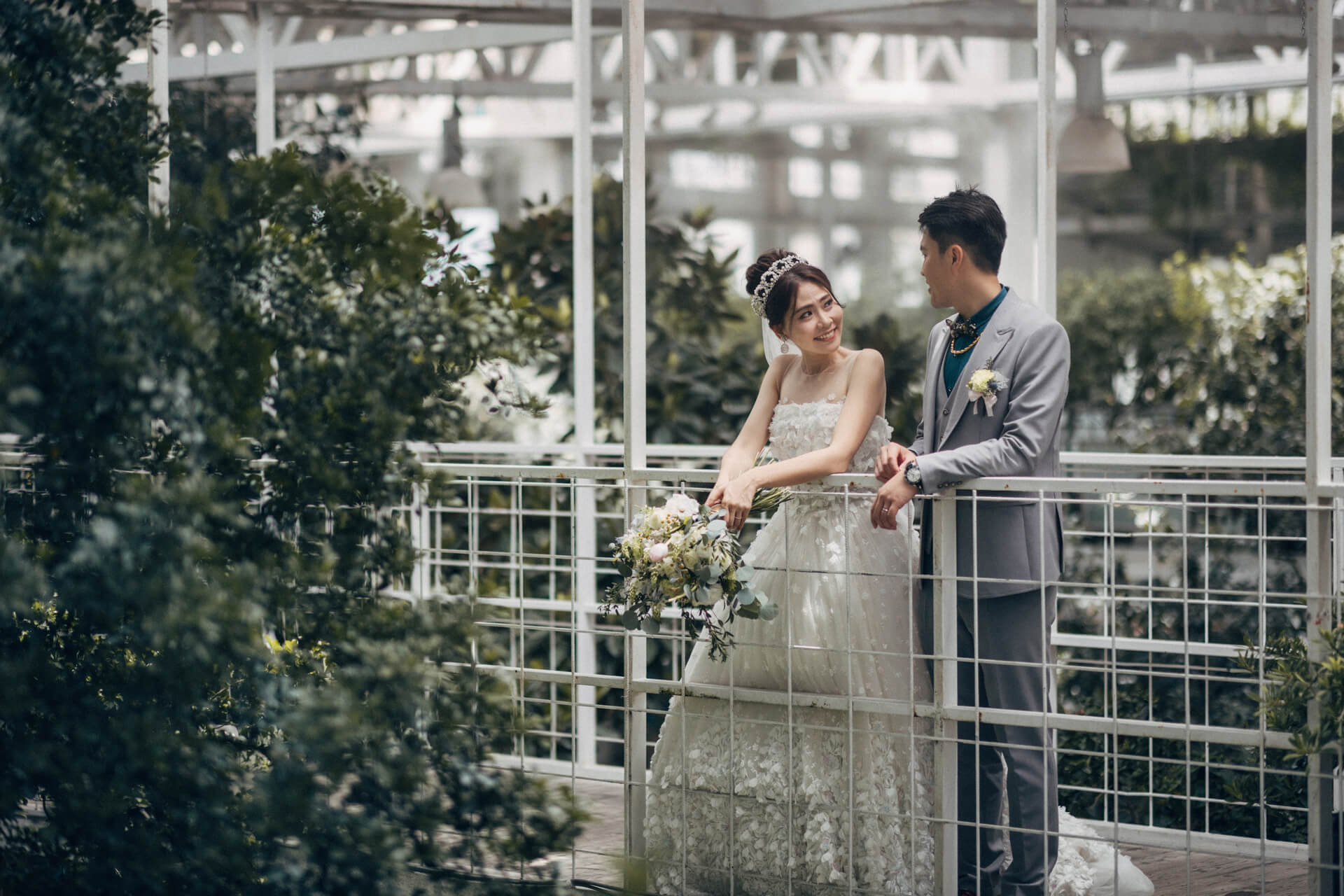 宜蘭香草菲菲婚禮紀錄 | Shawn & Jenny 綠意溫室下的清新森林系故事