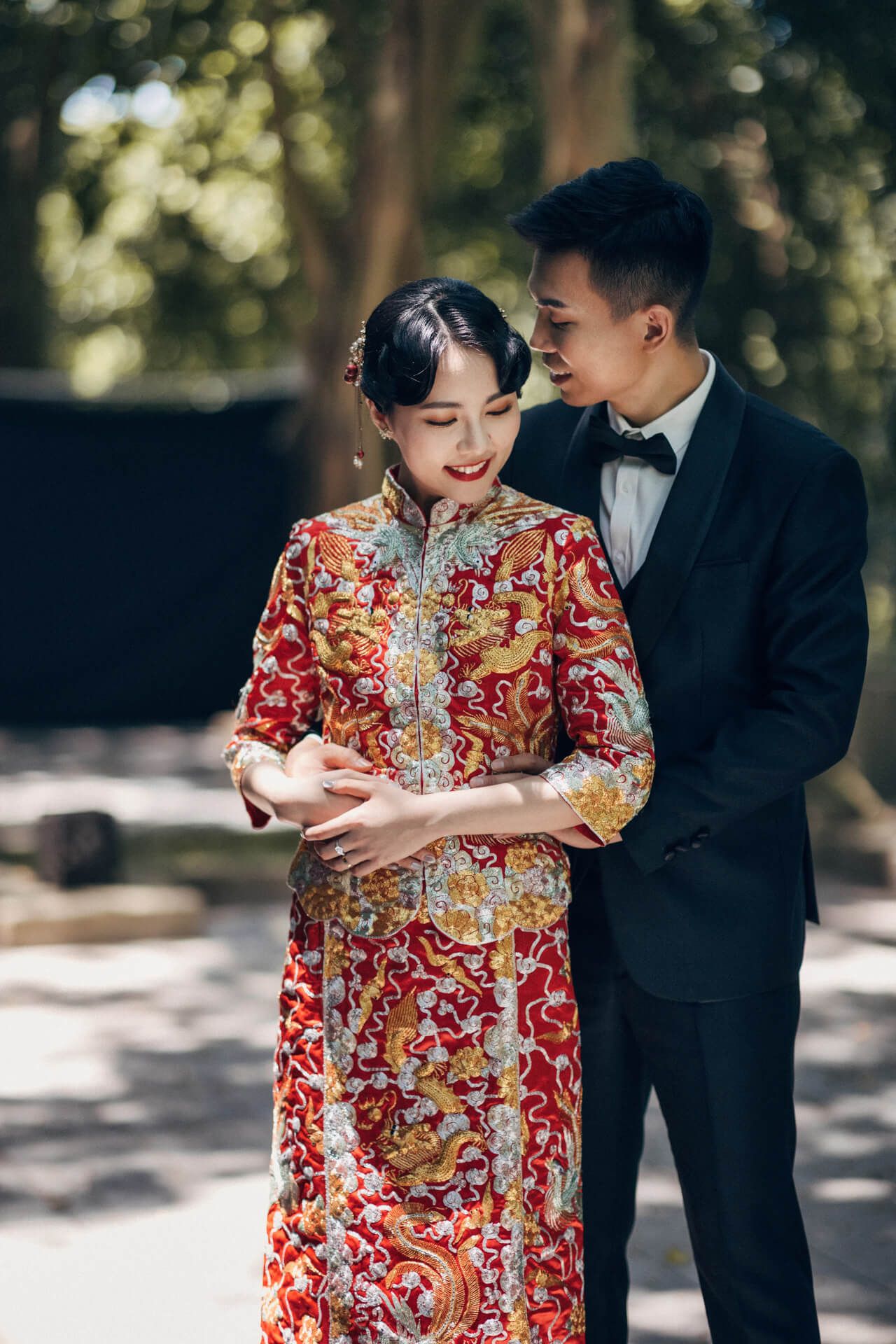 故宮晶華婚禮紀錄 | 在中式古典建築中捕捉 Justin & Yuno 的現代浪漫