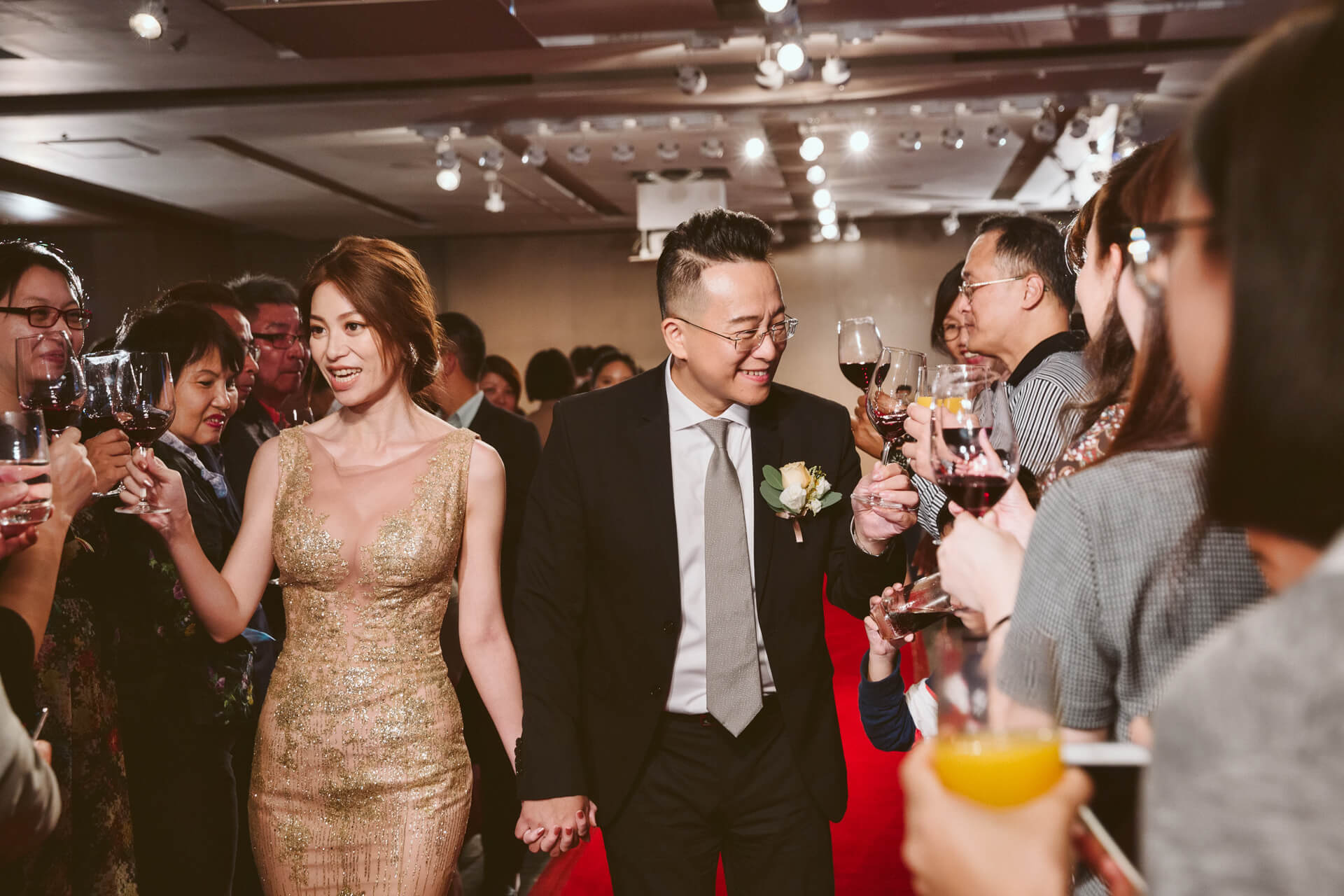 台北寒舍艾美酒店婚禮紀錄：Jeff & Cindi 在璀璨時尚殿堂綻放的奢華璀璨章節