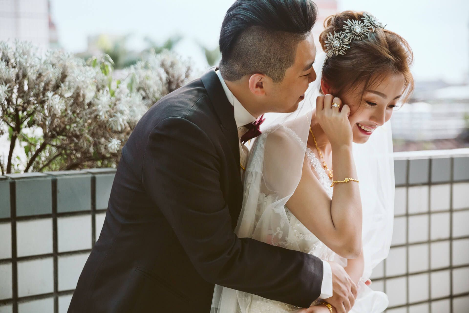 星靚點花園飯店婚禮紀錄：Paul & Nicole 在純白水晶教堂下的永恆誓言