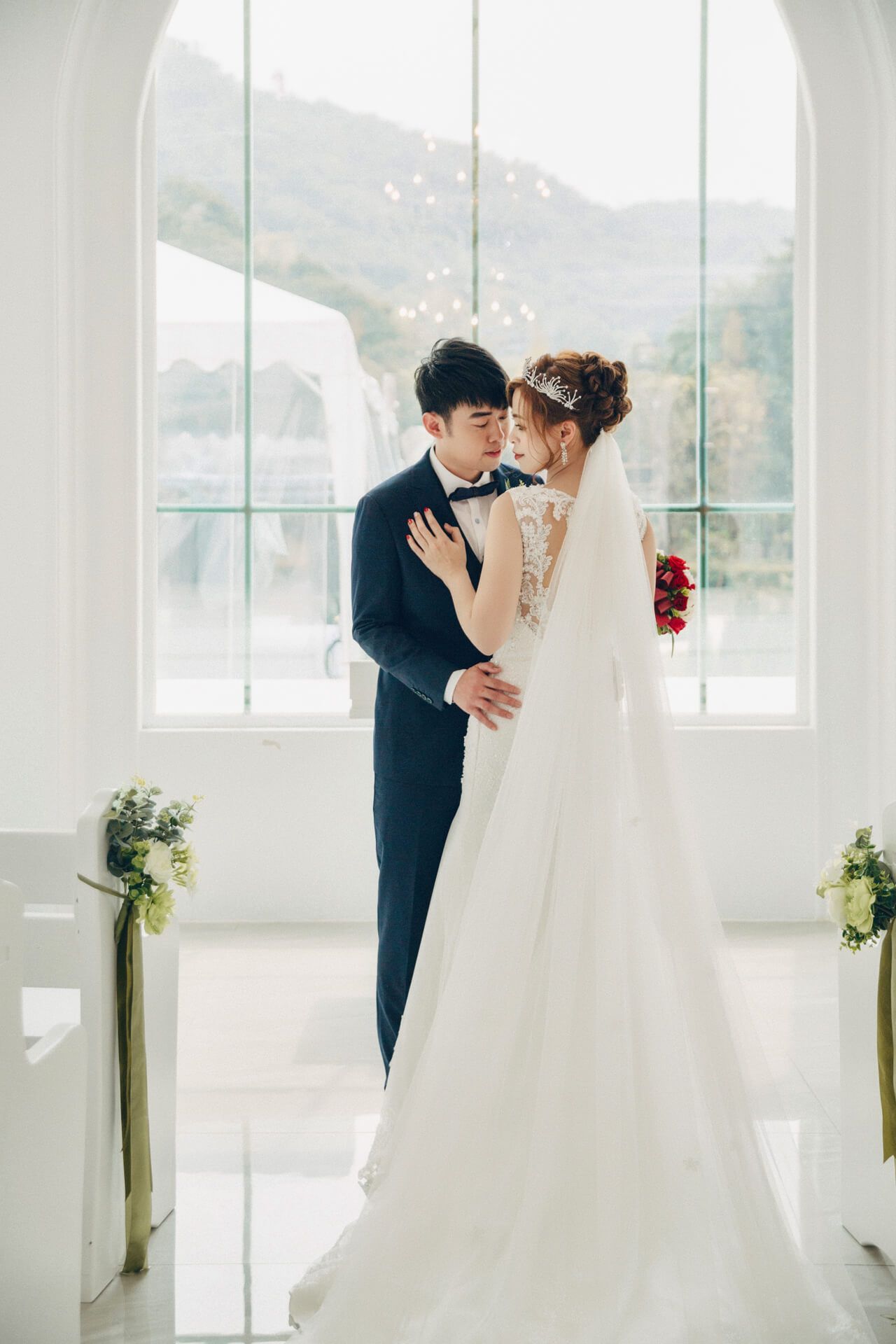 台北青青食尚花園會館婚禮紀錄：Ricky & Belle 在綠意圍繞下的戶外婚禮盛宴