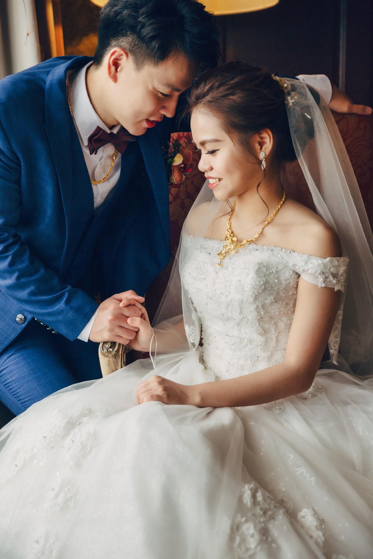 香格里拉冬山河婚禮紀錄 | Ray & Lauren 在湛藍水教堂下的純白誓言