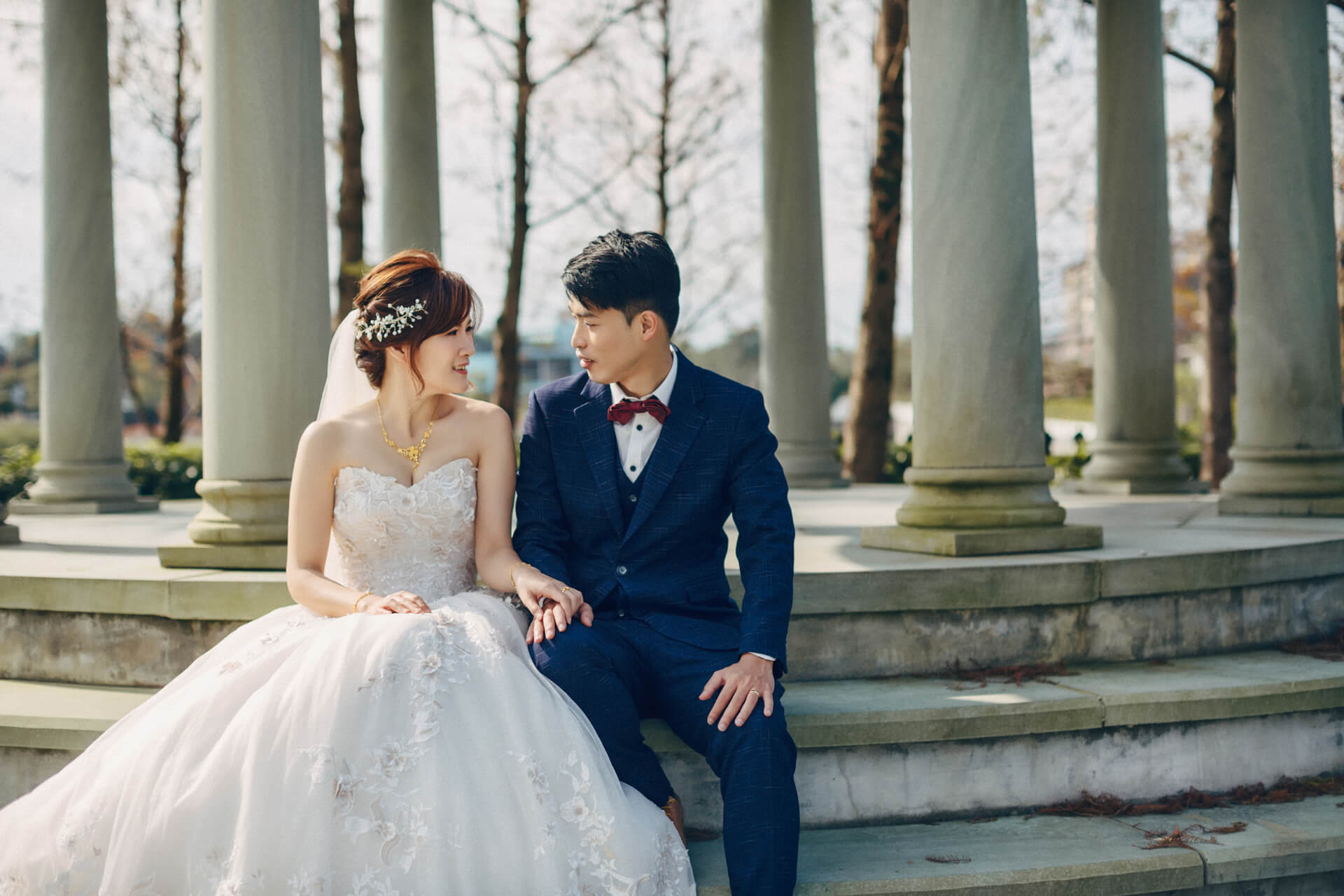 宜蘭香格里拉冬山河婚禮紀錄 | Sean & Cora 在永恆水教堂交織的空拍唯美篇章