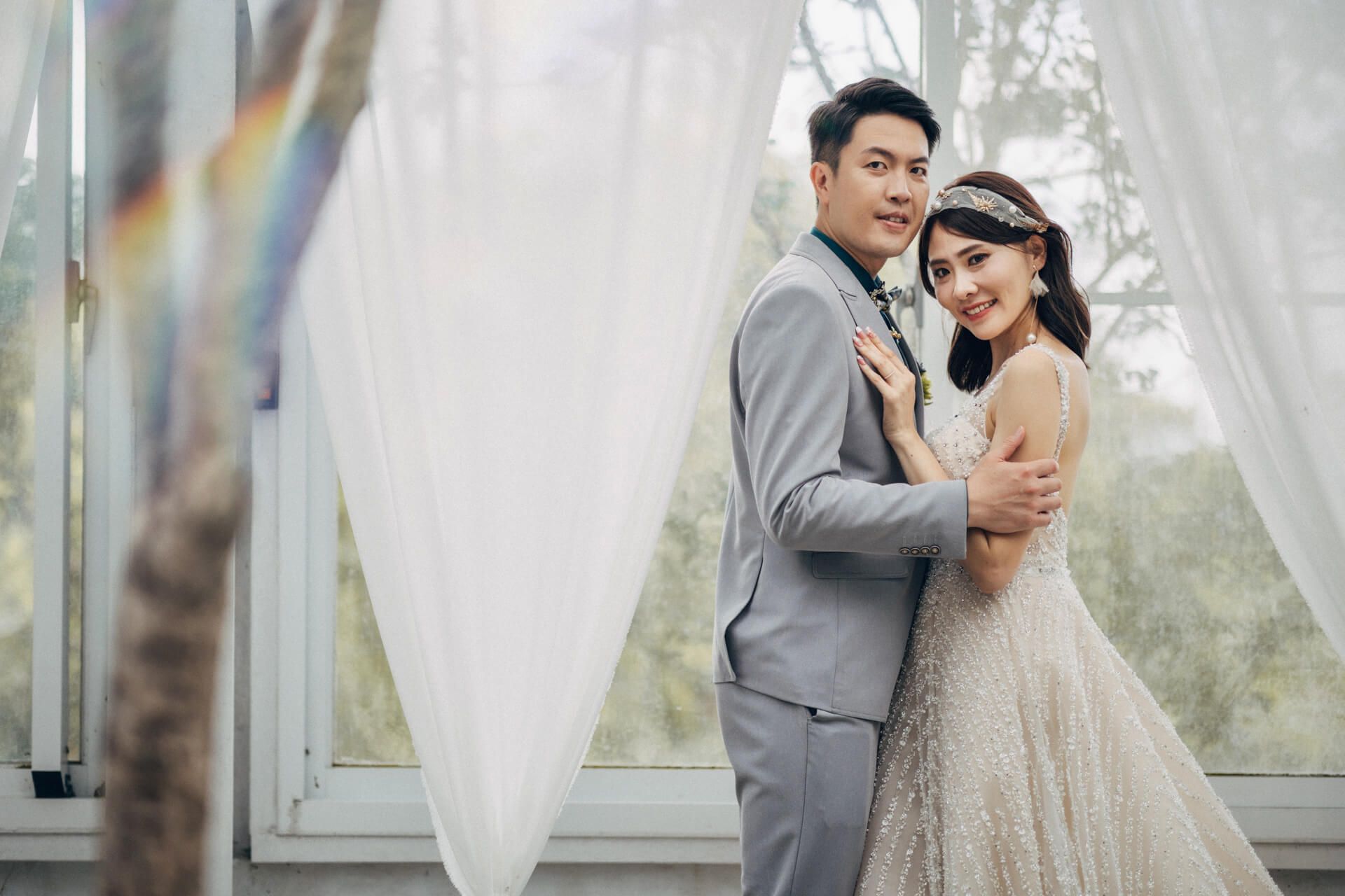 宜蘭香草菲菲婚禮紀錄 | Shawn & Jenny 綠意溫室下的清新森林系故事