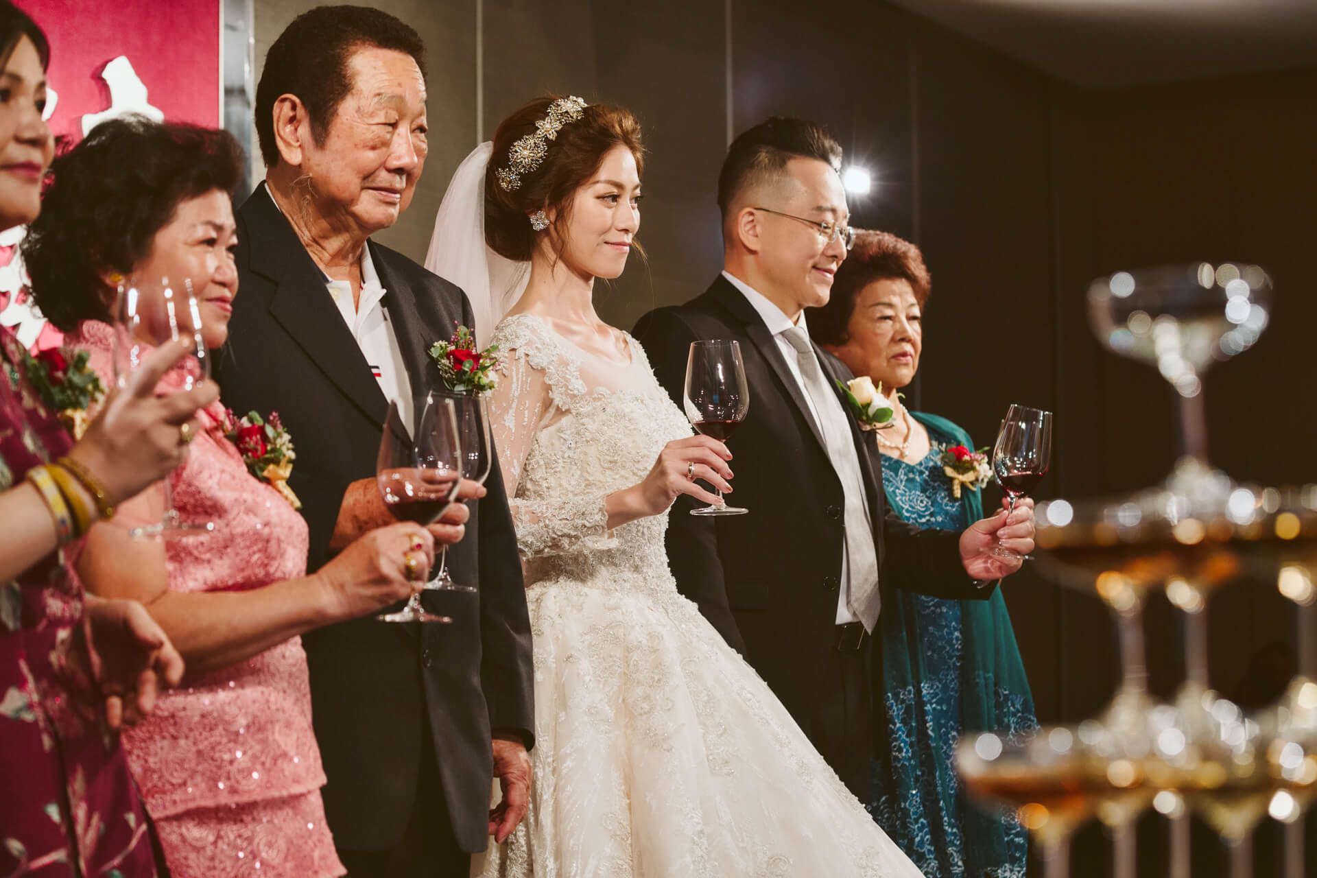 台北寒舍艾美酒店婚禮紀錄：Jeff & Cindi 在璀璨時尚殿堂綻放的奢華璀璨章節
