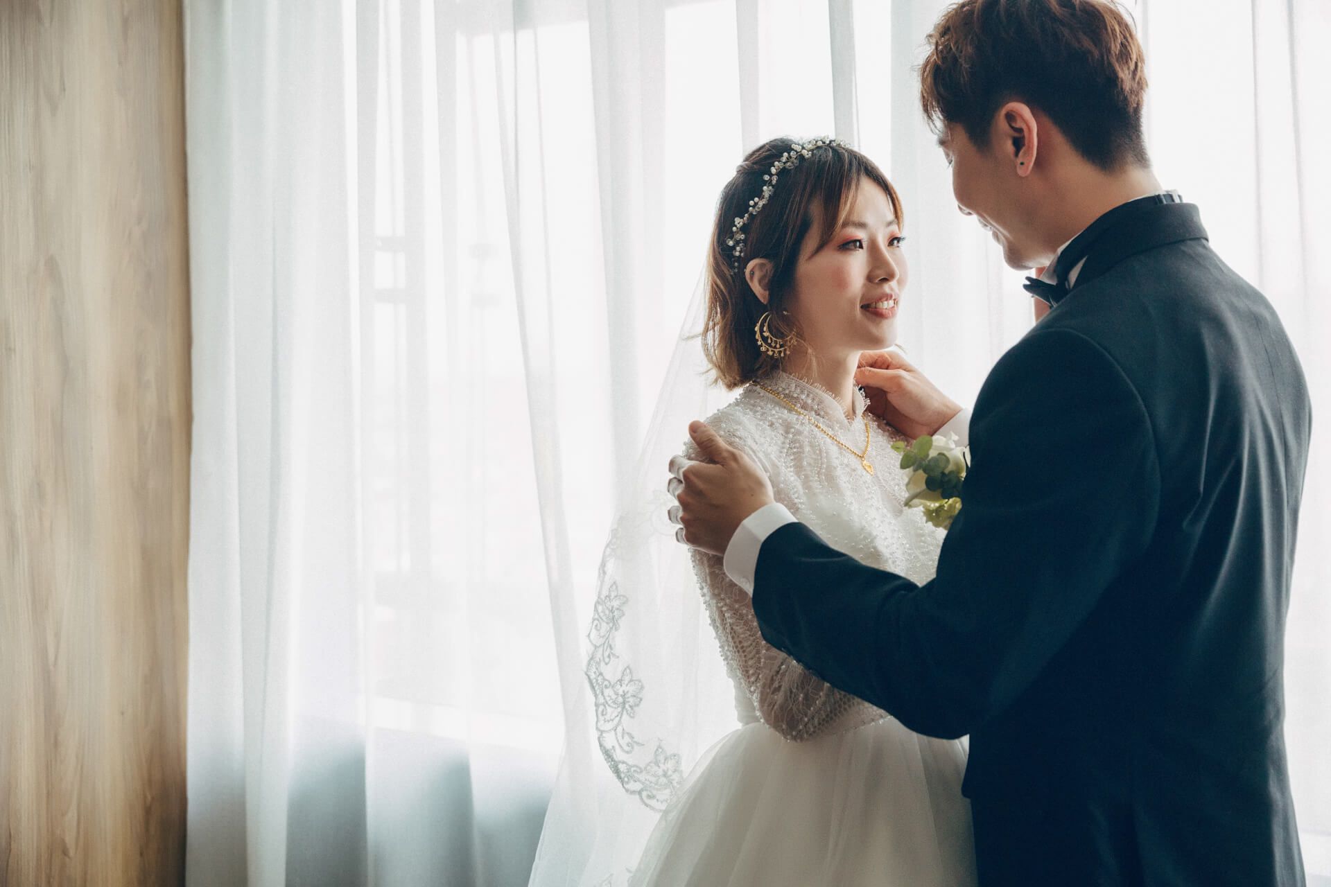 晶宴會館香榭玫瑰園婚禮紀錄 | Ethan & Ivy 在玫瑰芬芳間勾勒的浪漫篇章