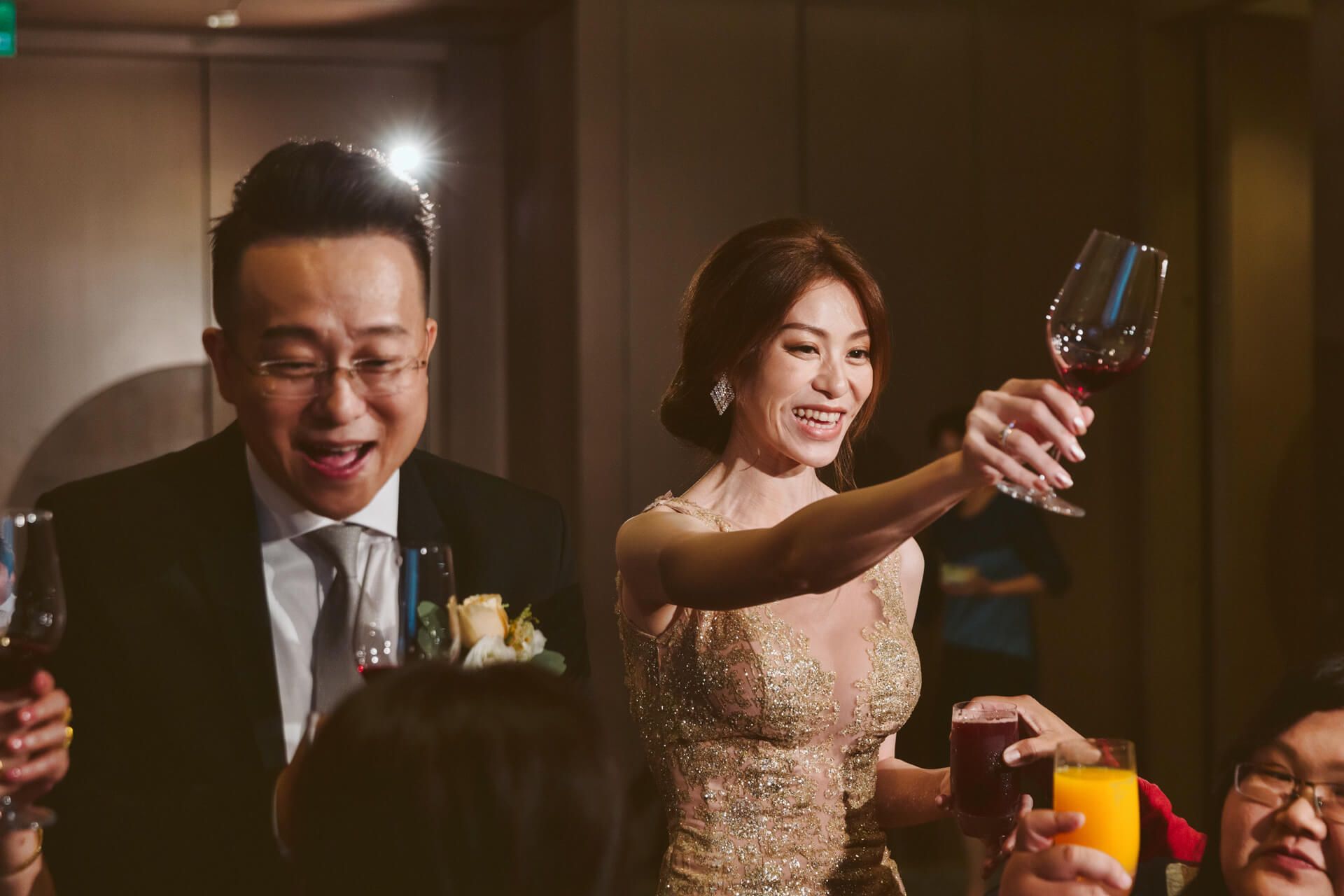 台北寒舍艾美酒店婚禮紀錄：Jeff & Cindi 在璀璨時尚殿堂綻放的奢華璀璨章節