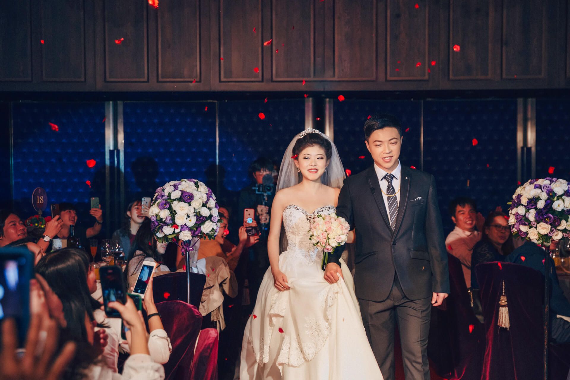 台北君品酒店婚禮紀錄 | Brian & Sherry 在古堡式藝術殿堂中的永恆誓言