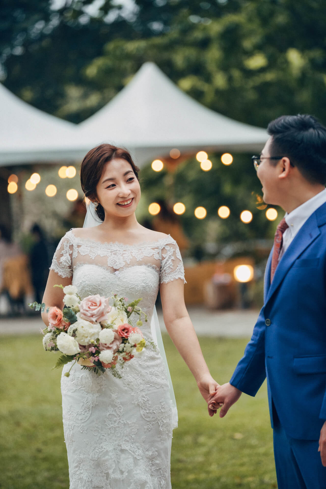 台北天使分享餐廳婚禮紀錄 | Leader & Davi 在陽明山森林系光影下的浪漫誓言