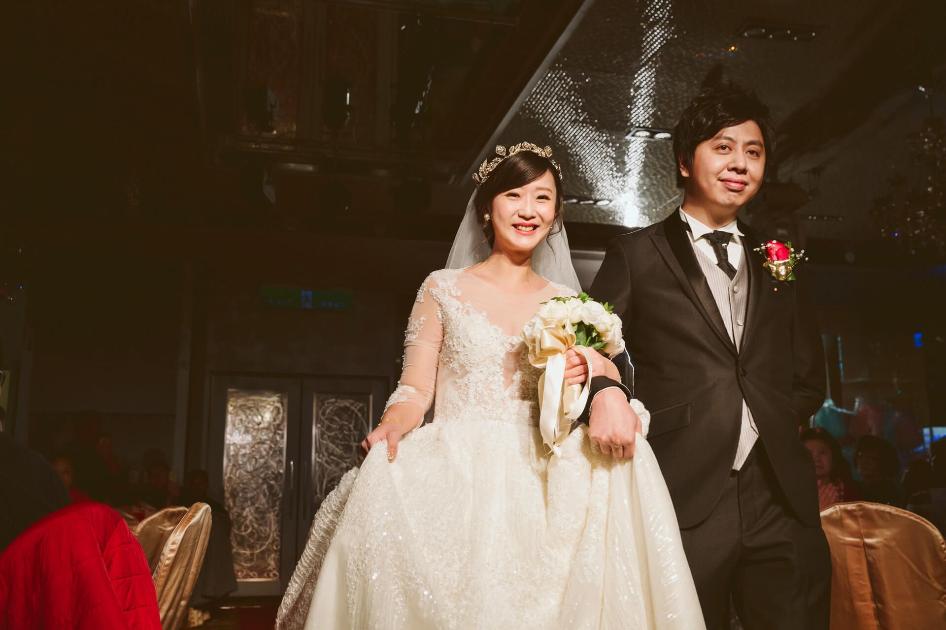 新北晶宴中和館婚禮紀錄：Des & Candy 在歐式經典殿堂綻放的璀璨愛情故事
