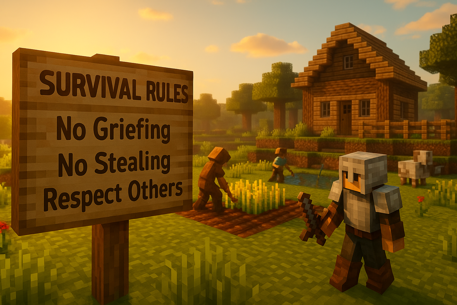 Survival Minecraft Rules thumbnail