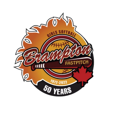 Brampton Girls Softball Association logo