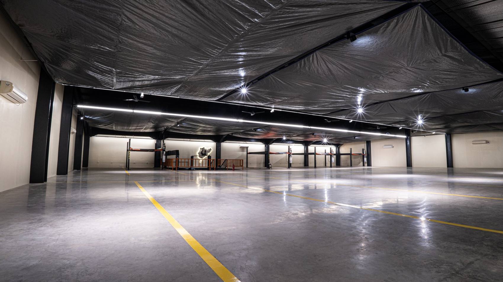 Inside the AutoVault facility