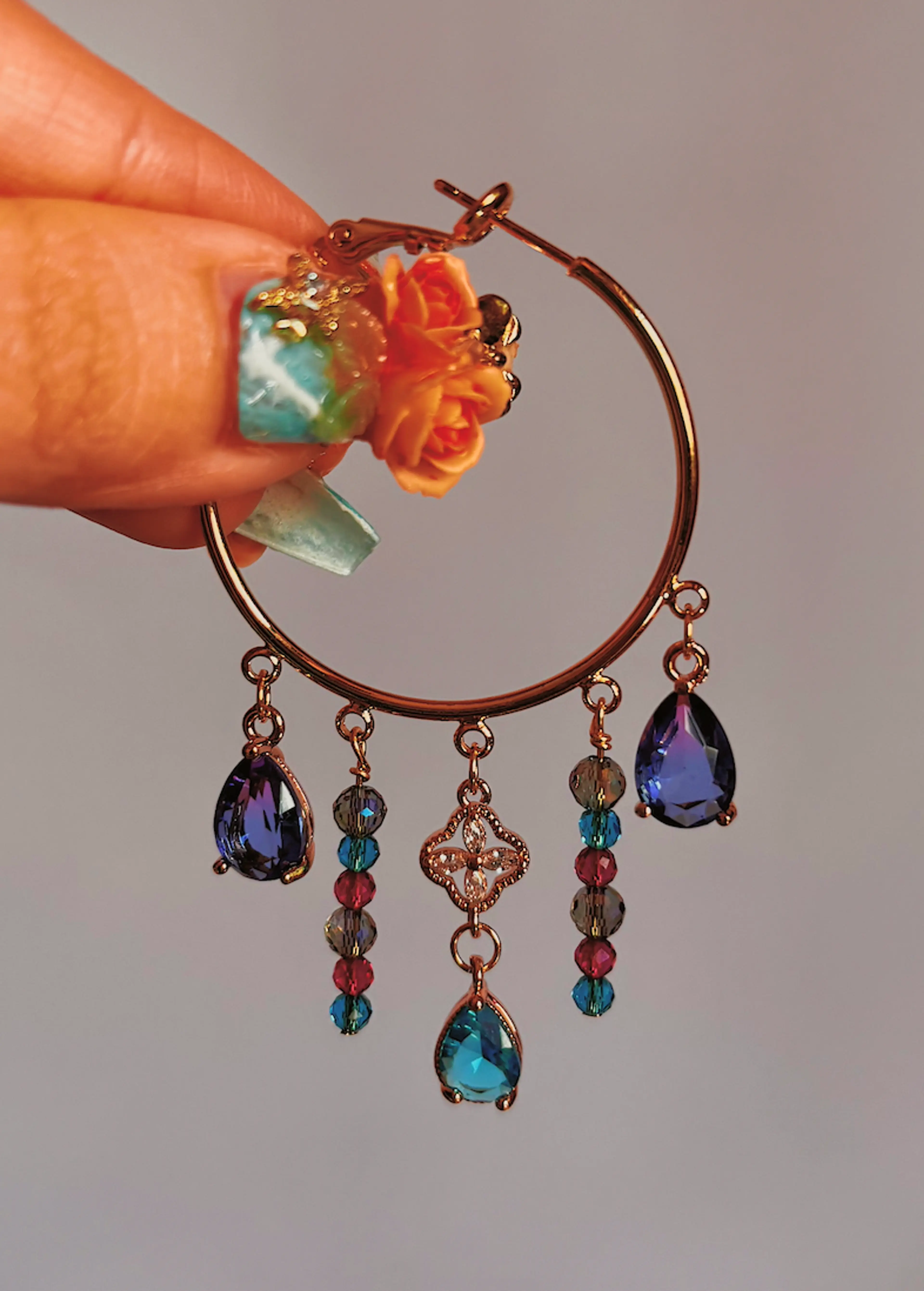 Circe Hoop Earrings (Goddess of Magic)