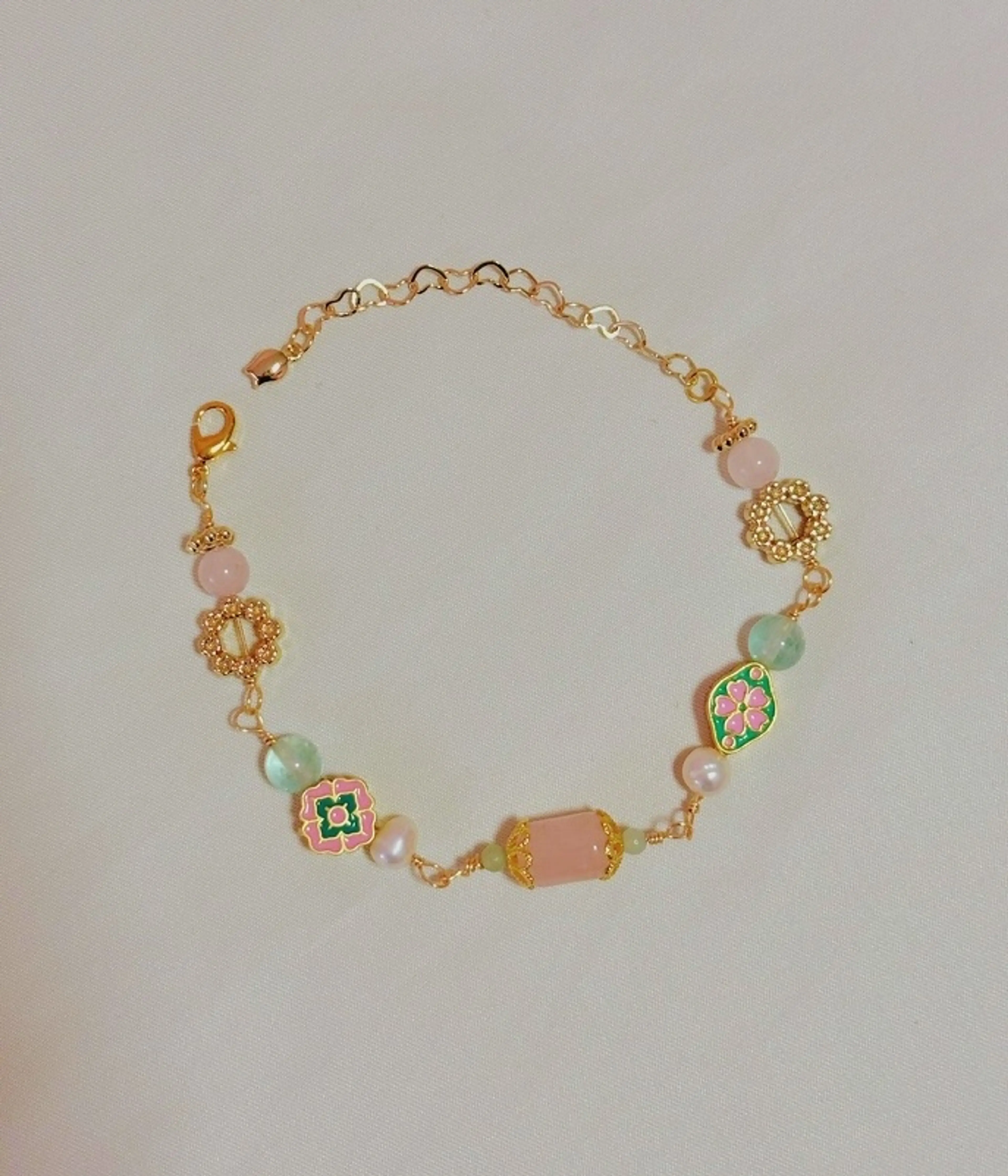Rose Quartz Gentle Imperial Bracelet