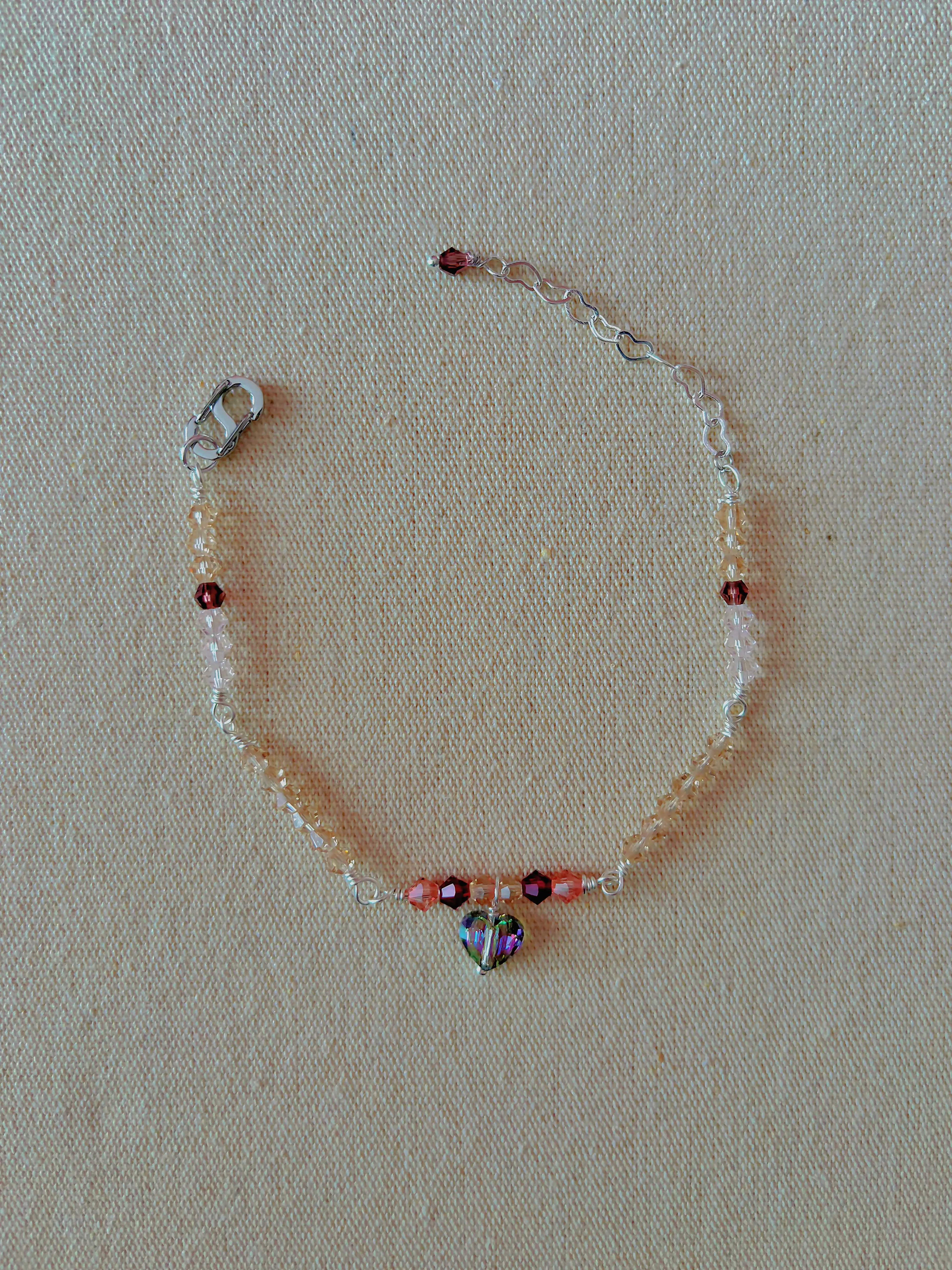 Dancing night heart blinglet