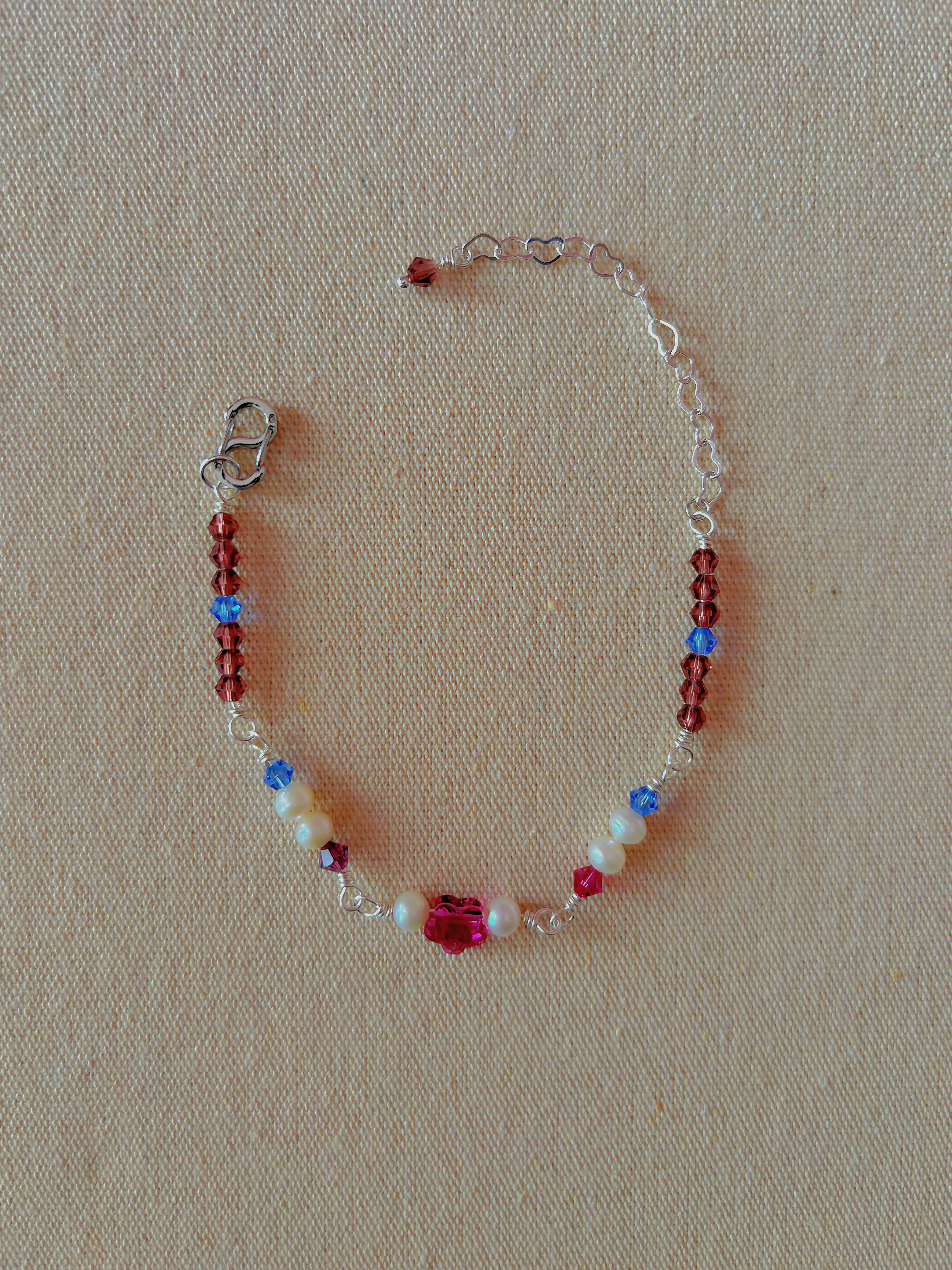 Plum flower perla blinglet