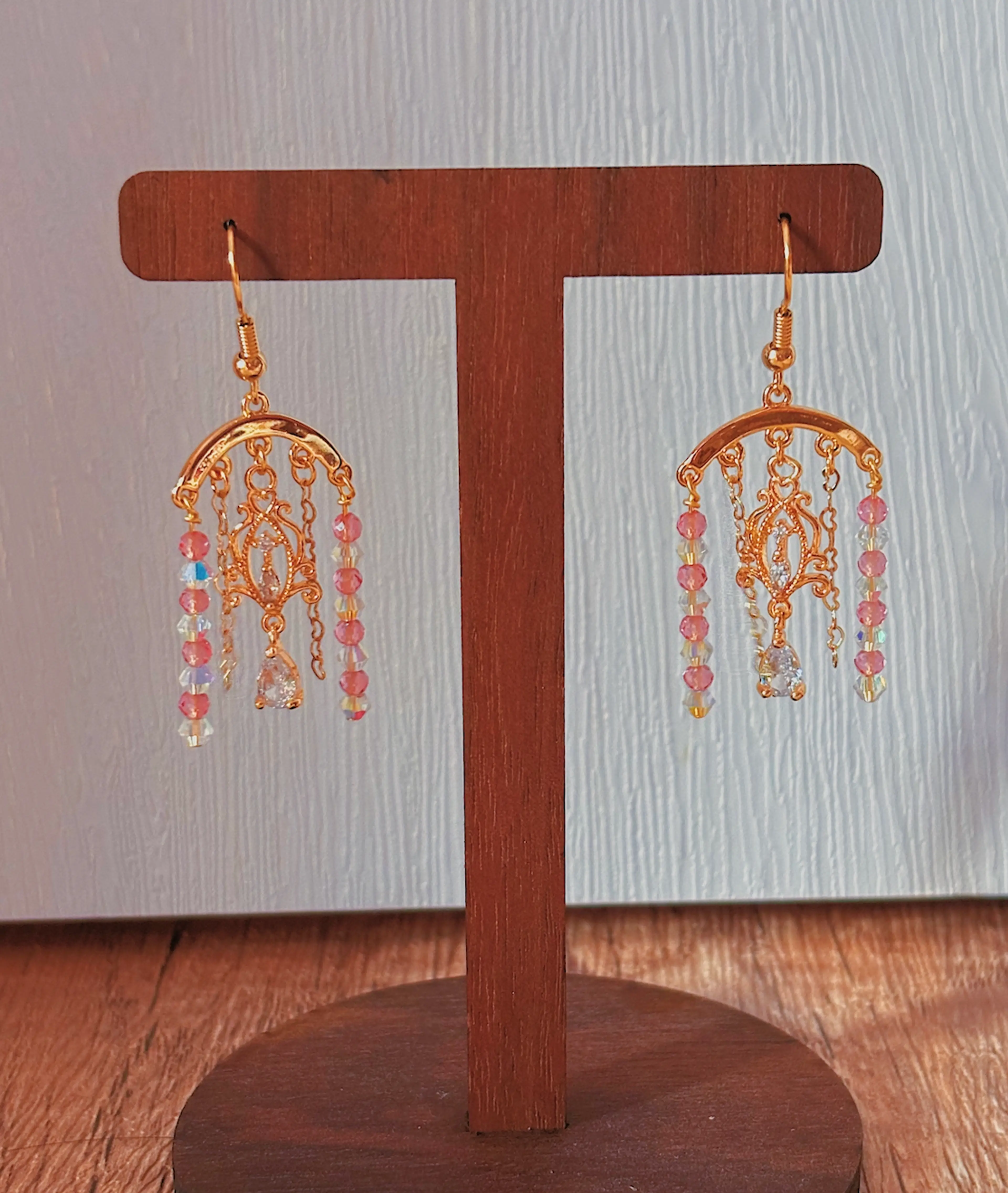 Aphrodite Dangle Earrings (Goddess of Beauty)