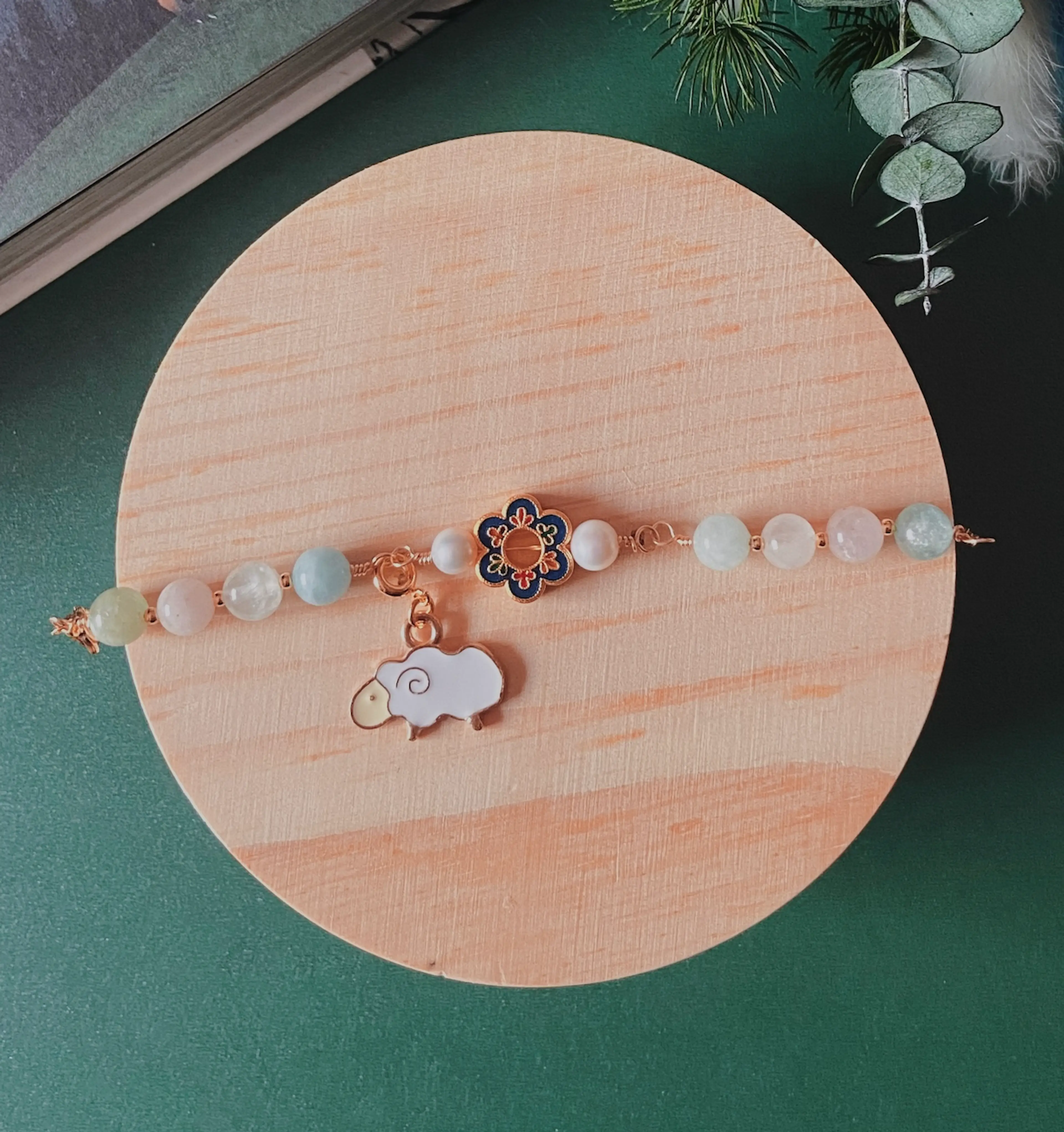 Reversible Flower Sheep Bracelet thumbnail 2