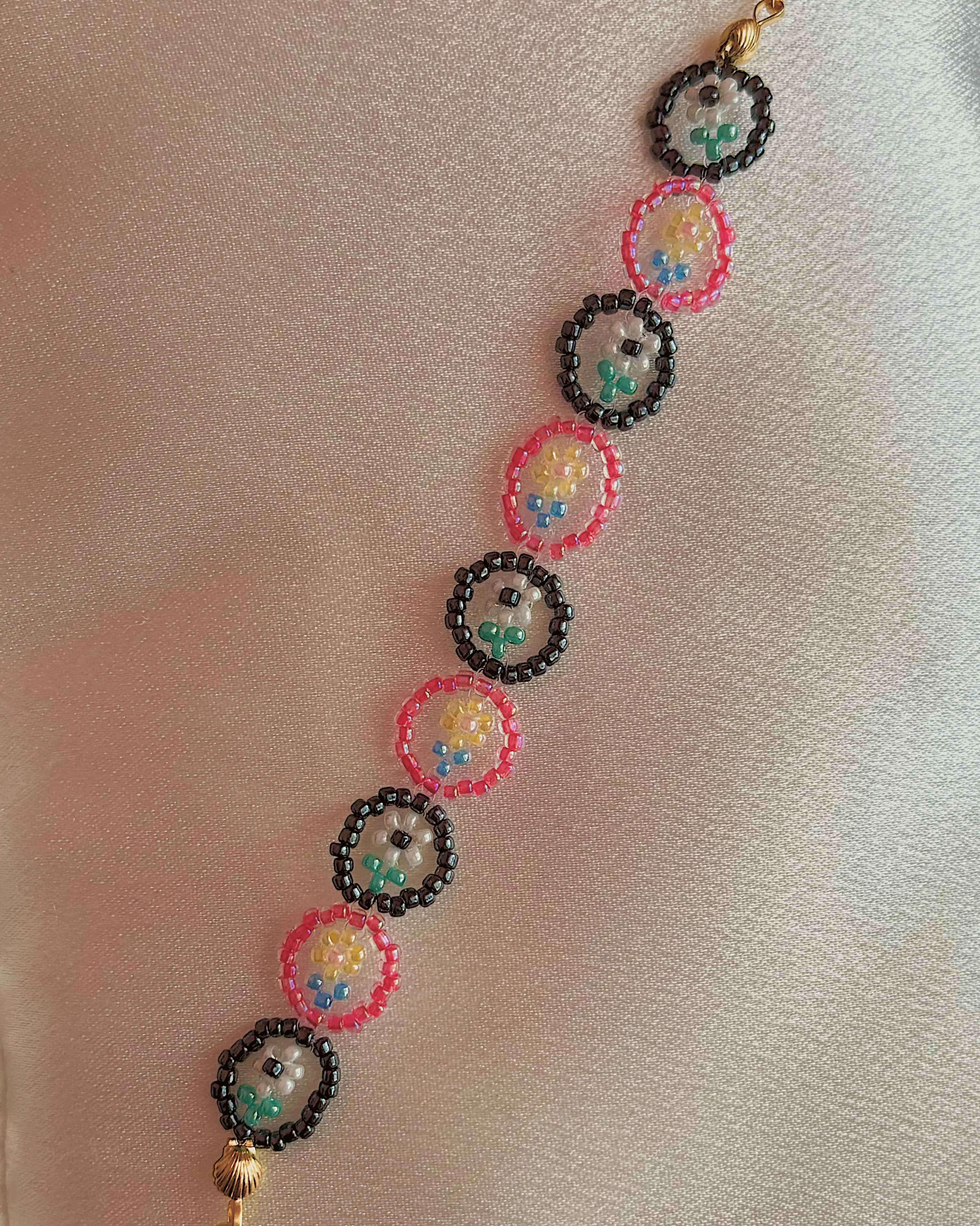 Blooming Garden Beaded Bracelet (Duality)