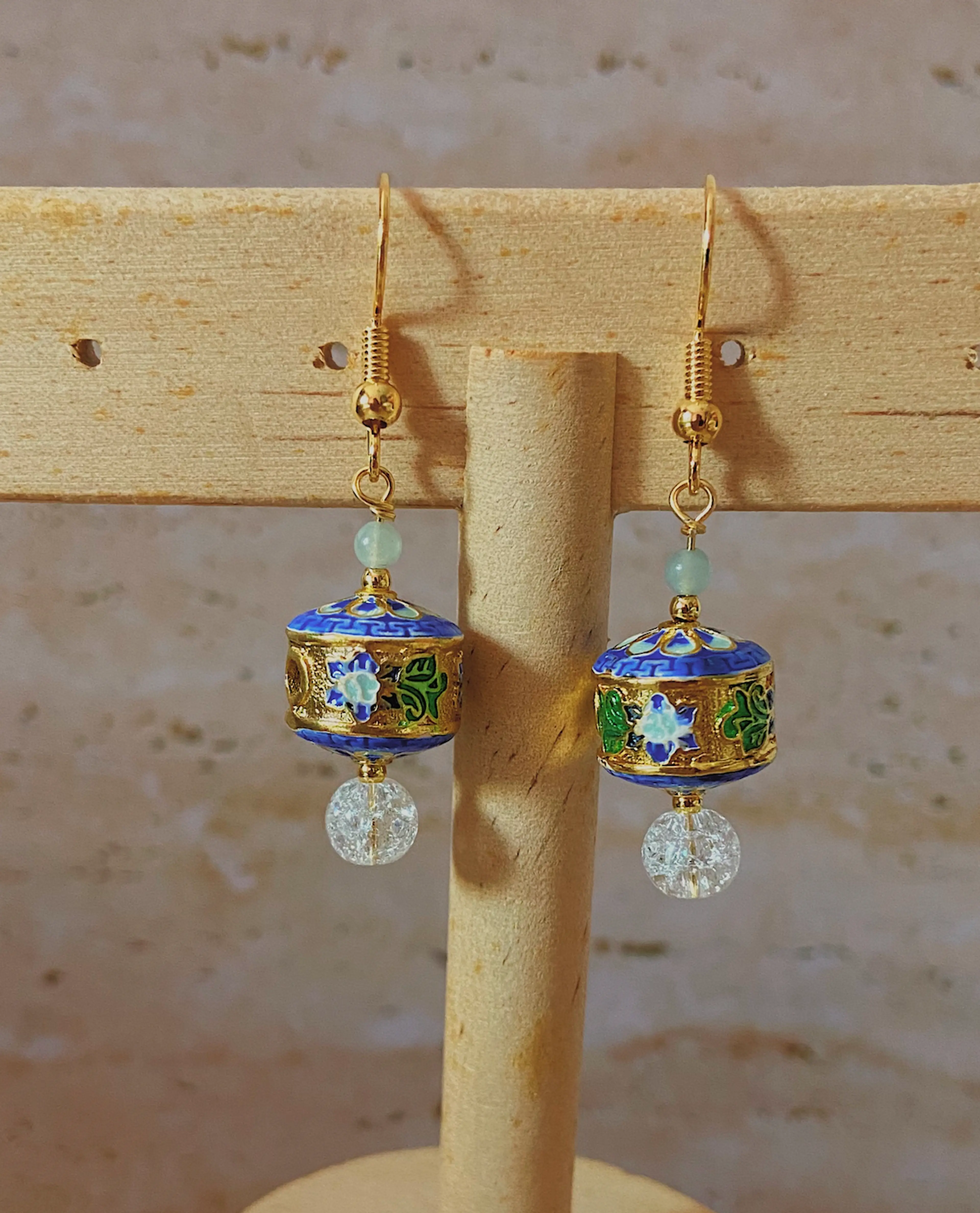 Ancient Royal Blue Earrings (Restock)