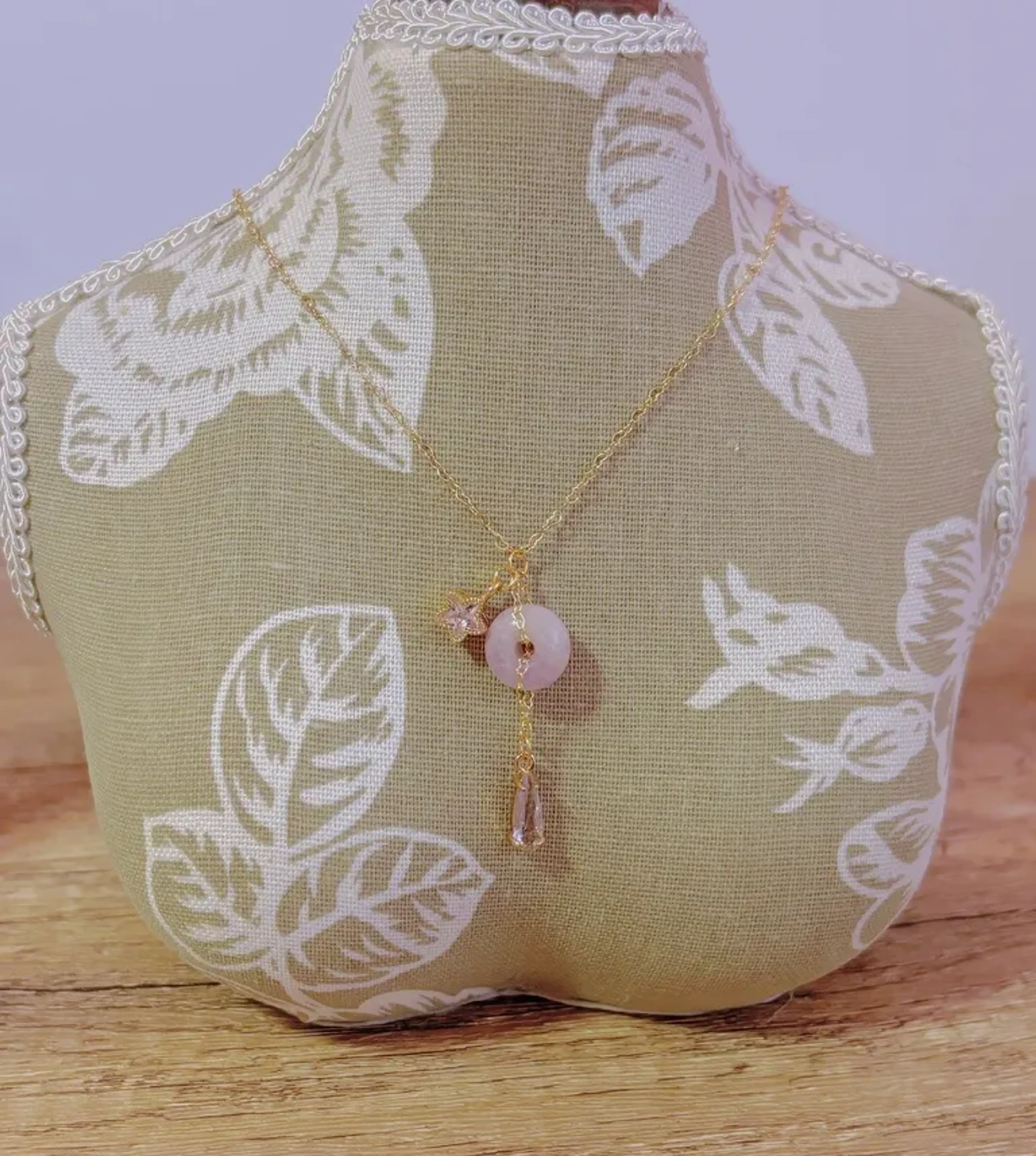Magical Kunzite Donut Necklace