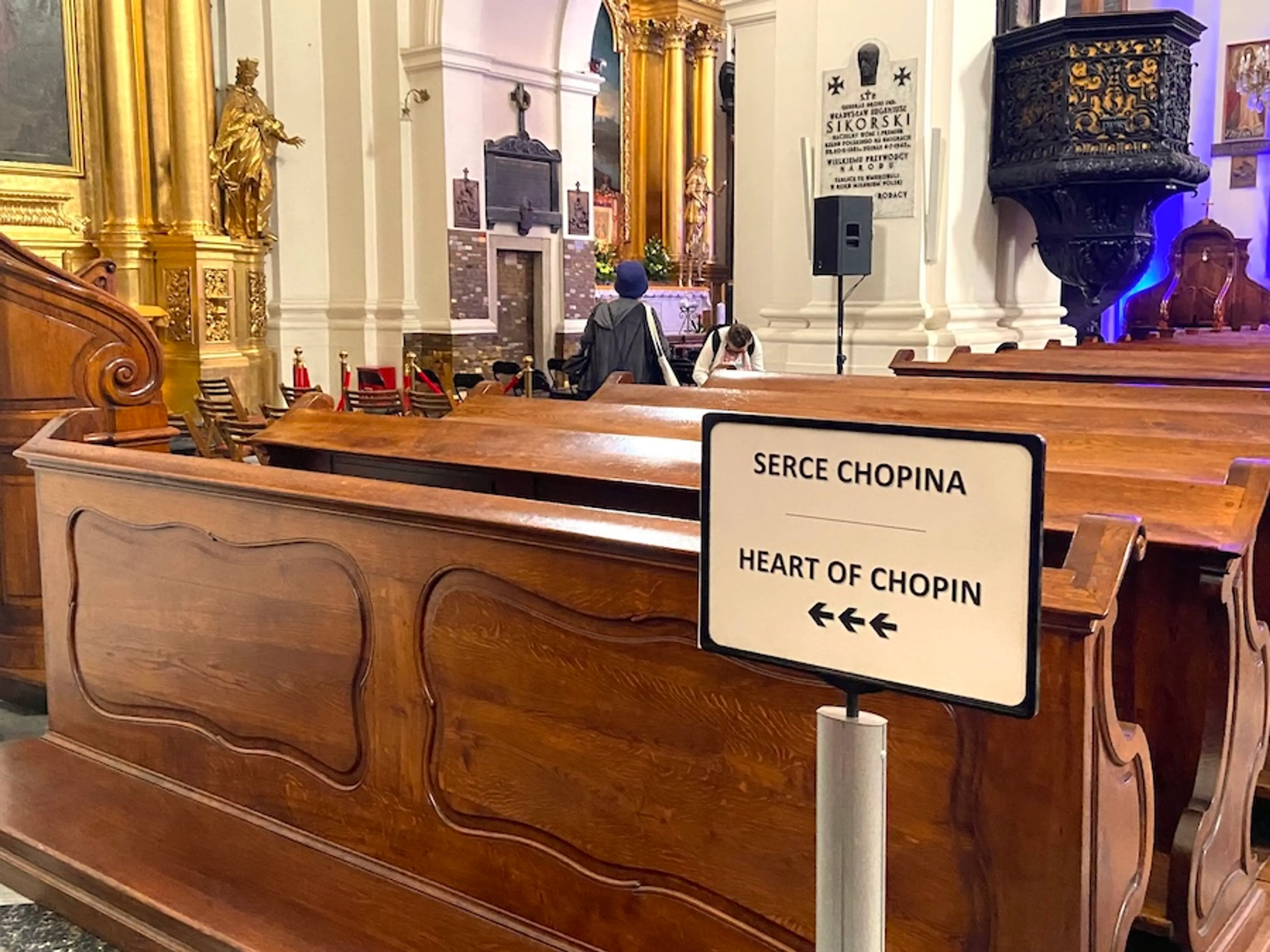 Chopin's heart in warsaw