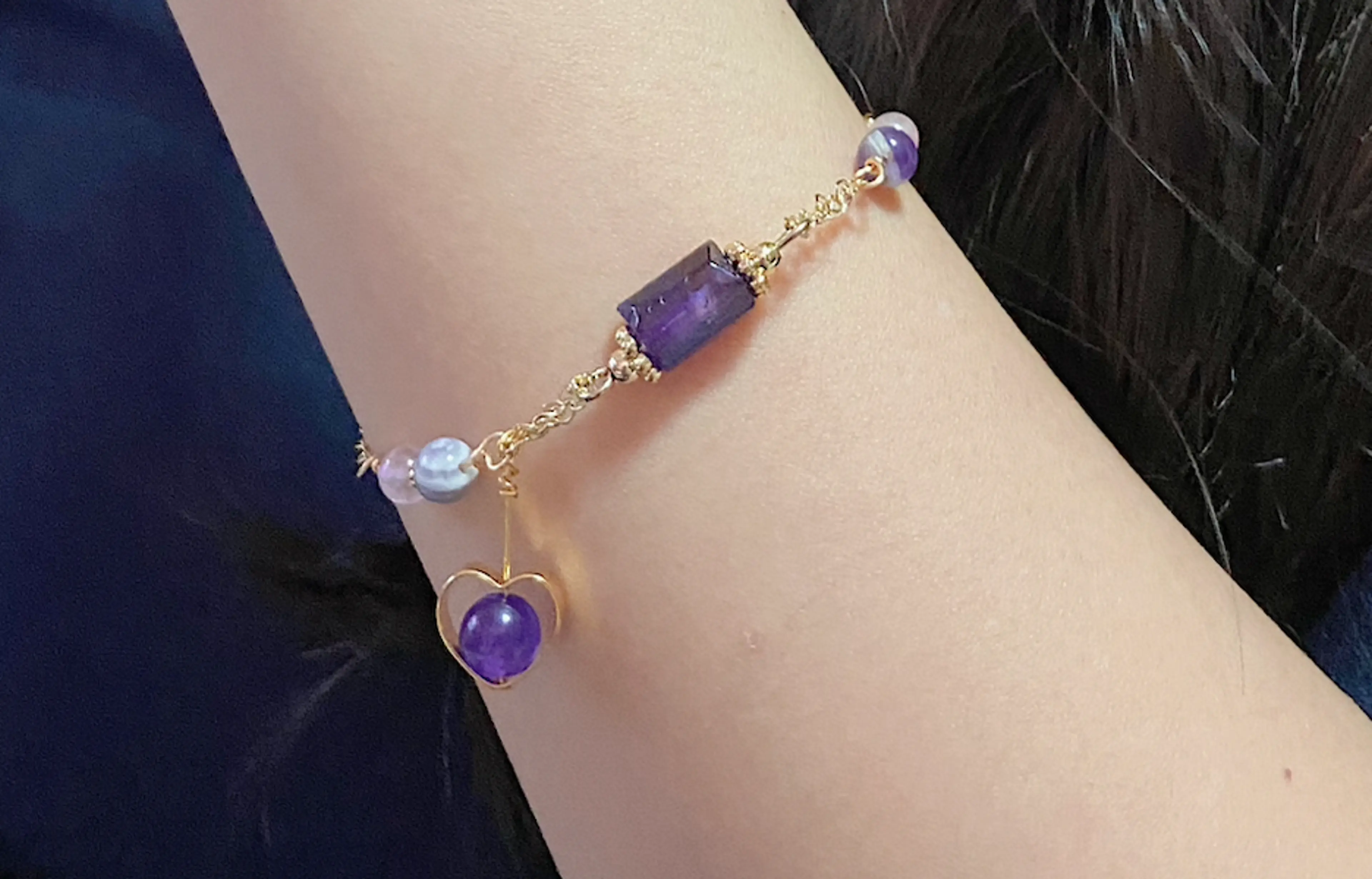 Daydream Bracelet (Dark Purple)