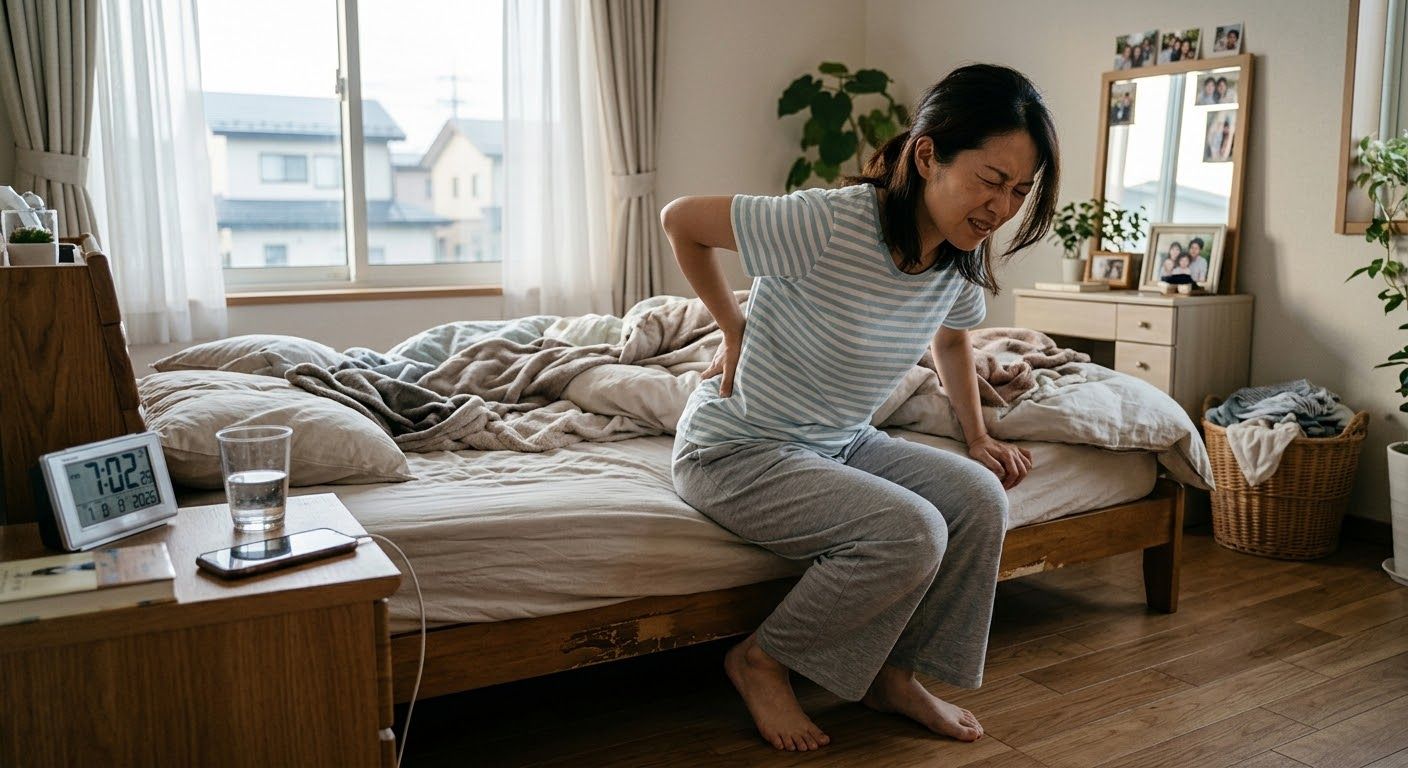 朝起き上がる時の「腰痛」を撃退!スッと動ける身体を作る整体×筋トレ