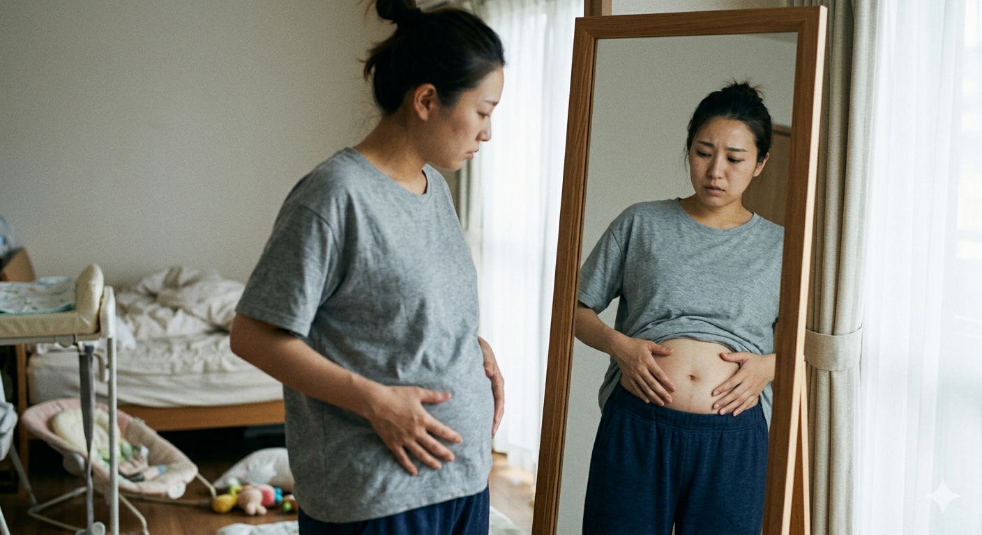 【横手市・大仙市周辺】産後のぽっこりお腹や腰痛をリセット!「産後骨盤矯正」の正しいタイミングとケア方法