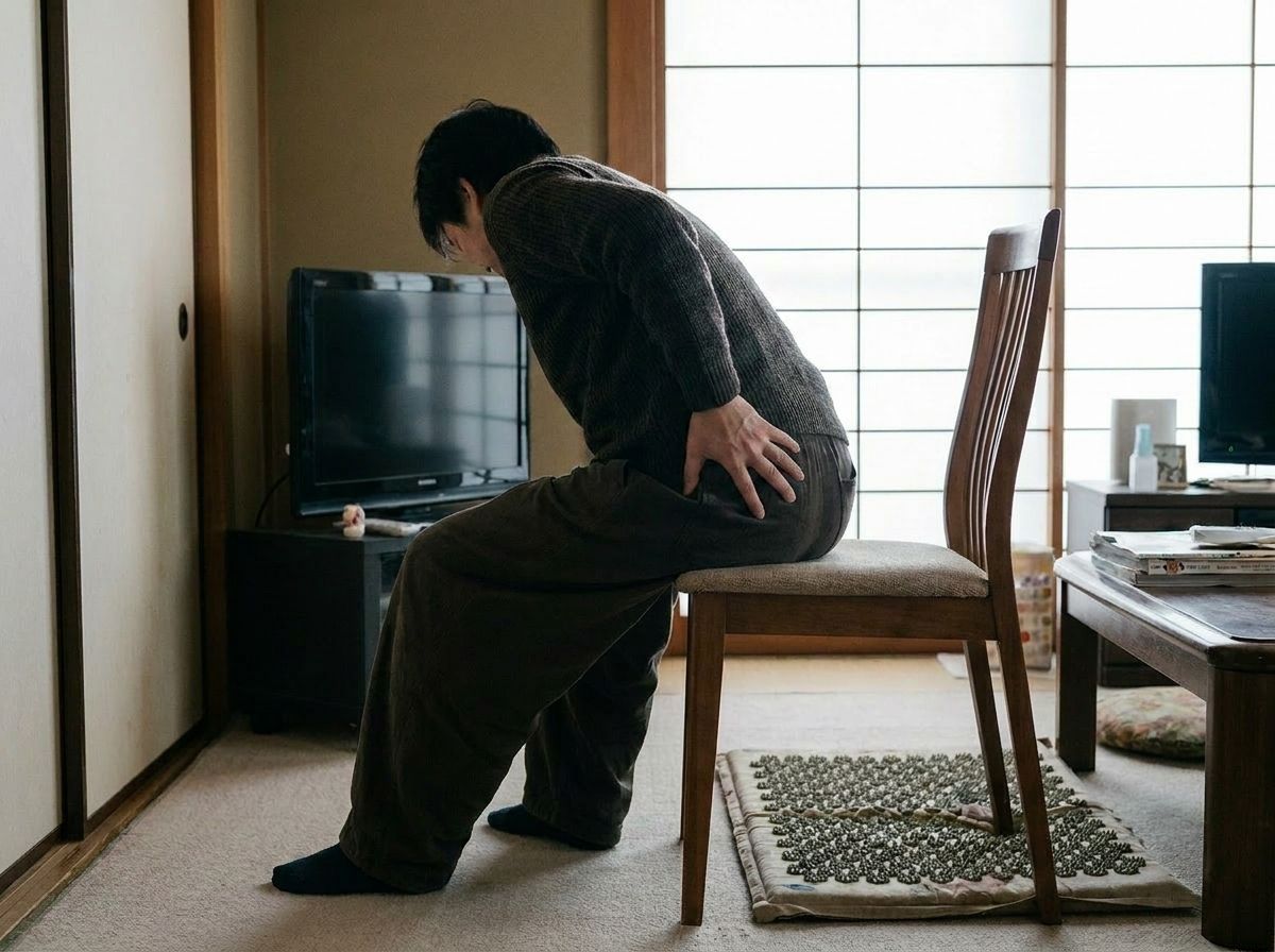 【横手市】長時間座るとお尻が痛い原因とは?梨状筋の硬さとセルフケアを整体師が解説