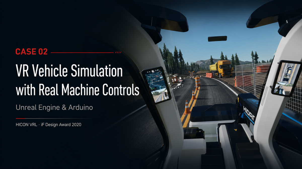 Short capture of the HICON VRL VR simulation running in Unreal Engine.