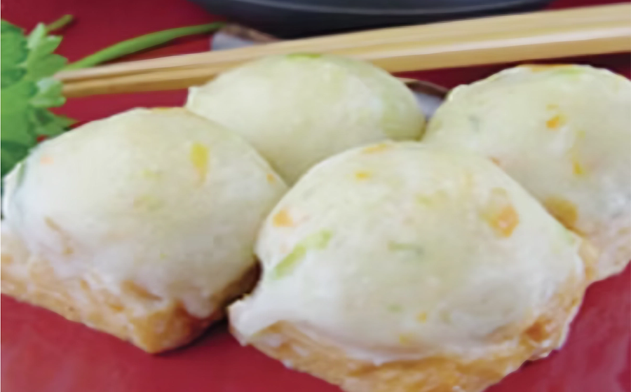Frozen Seasoned Toppings Fish Tofu