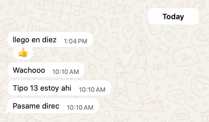 Ni siquiera pueden ordenar mensajes cronológicamente