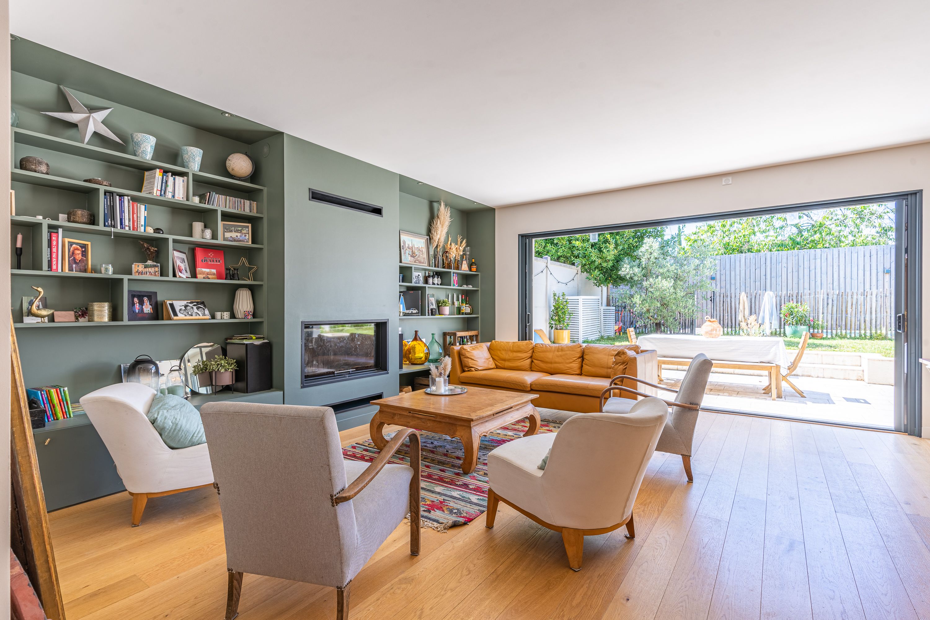 Avant : Aménagement et décoration intérieure d’une échoppe double à Mérignac