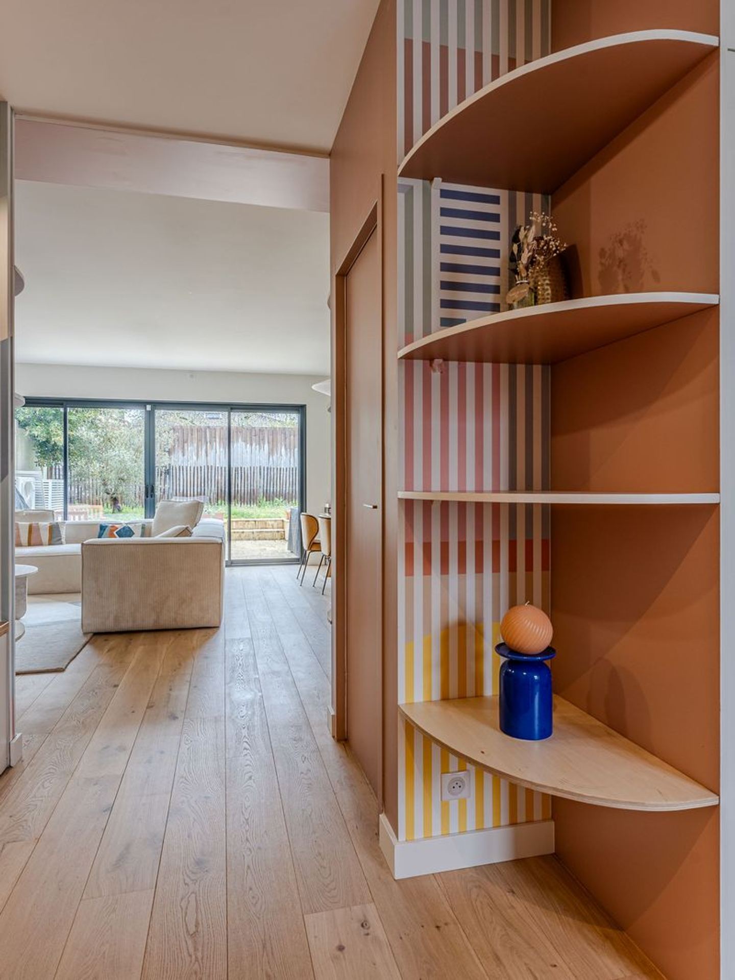 Aménagement et décoration intérieure d’une échoppe double à Mérignac