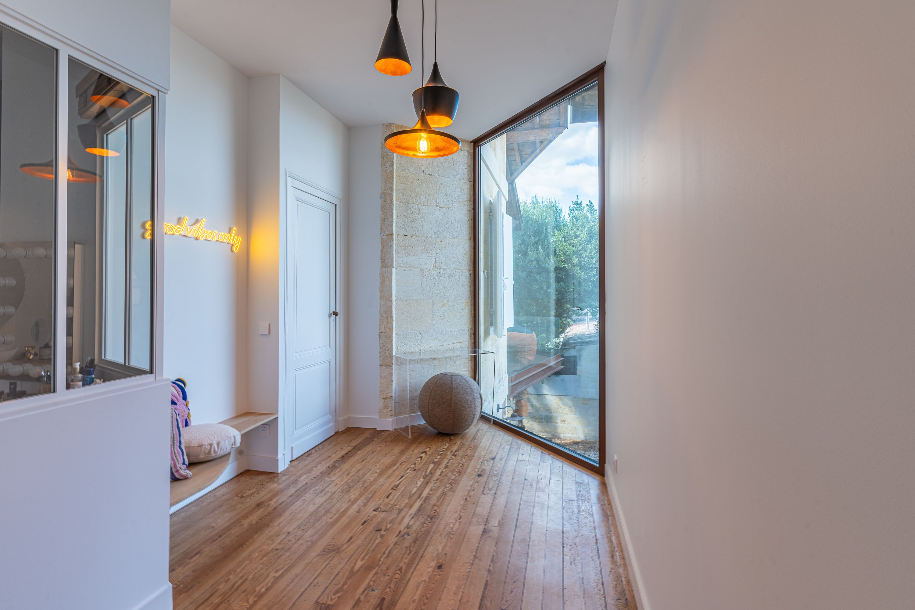 Après : Projet de décoration intérieure d’une échoppe double bordelaise